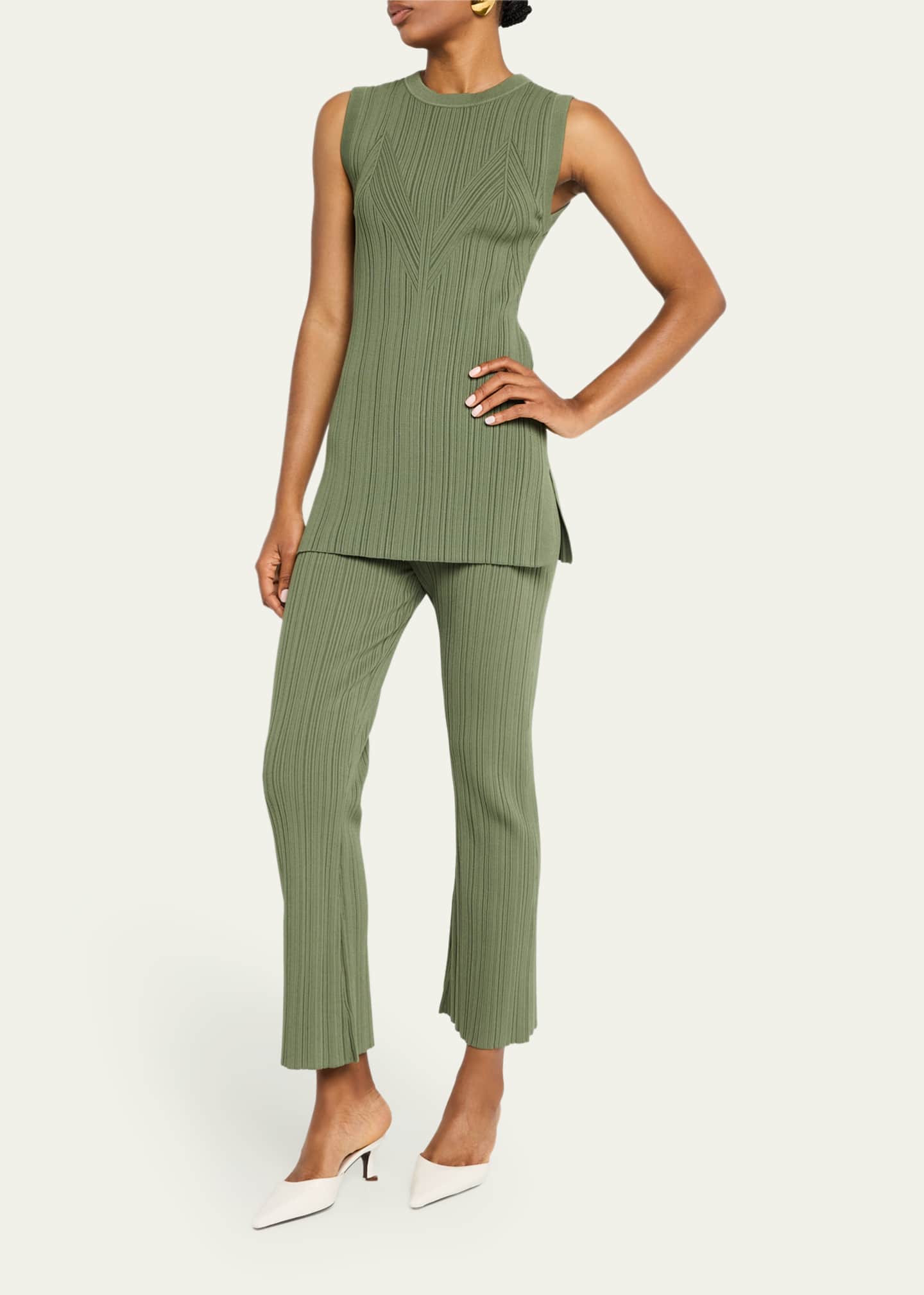 Veronica Beard Massaro Pull-On Pants Image 2 of 5