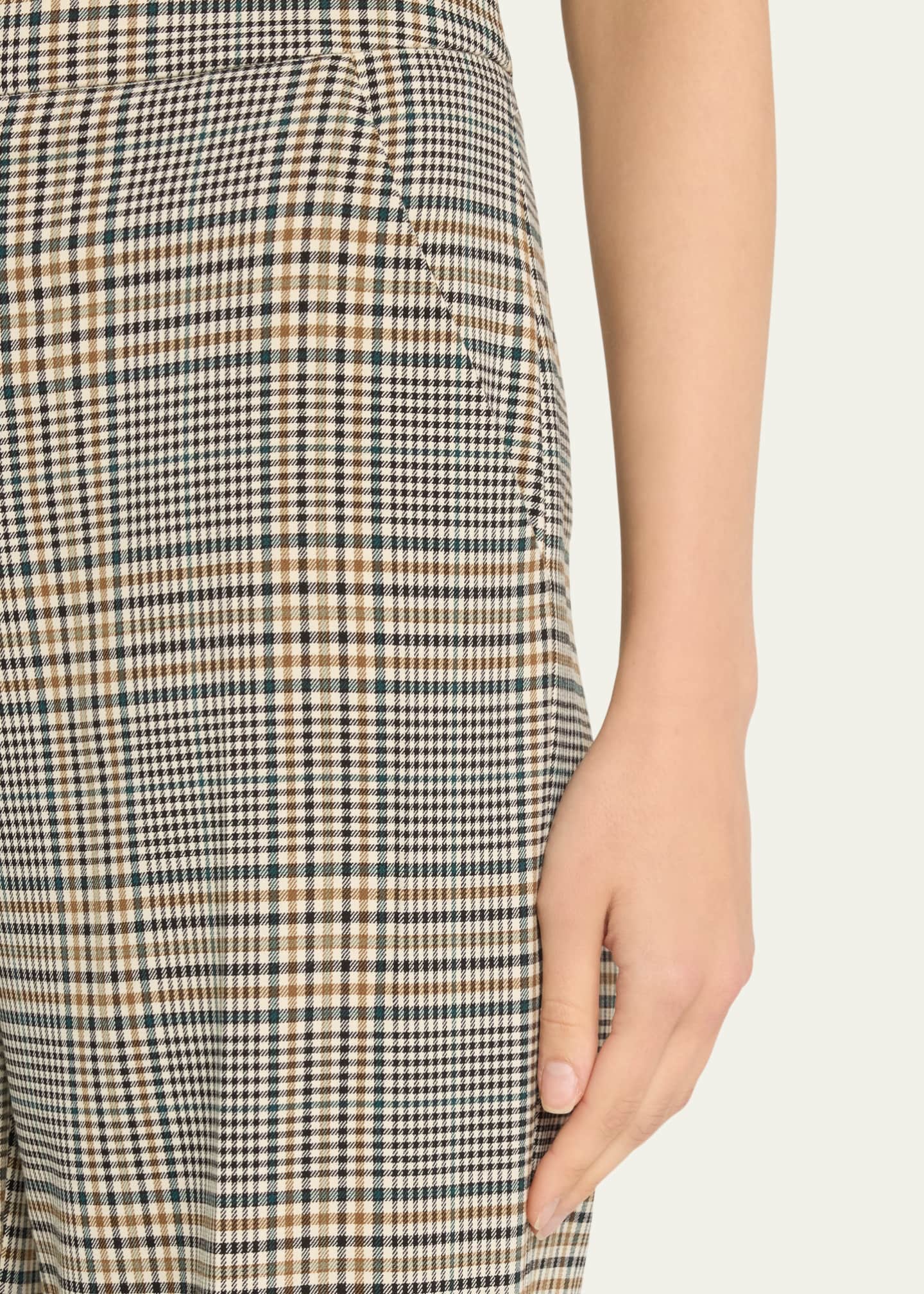 Veronica Beard Tonelli Plaid Pants Image 5 of 5