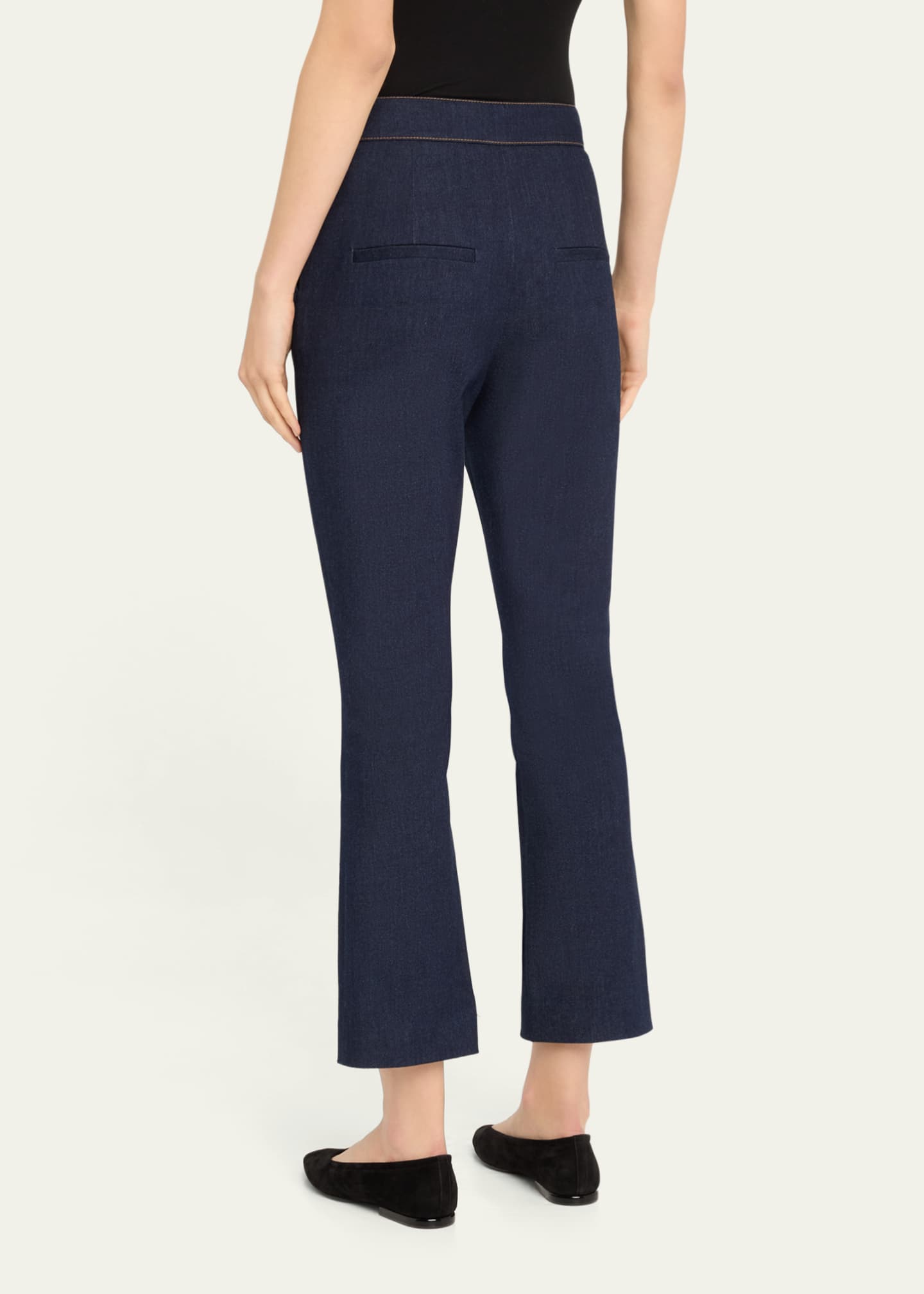 Veronica Beard Tani Denim Pants Image 3 of 5