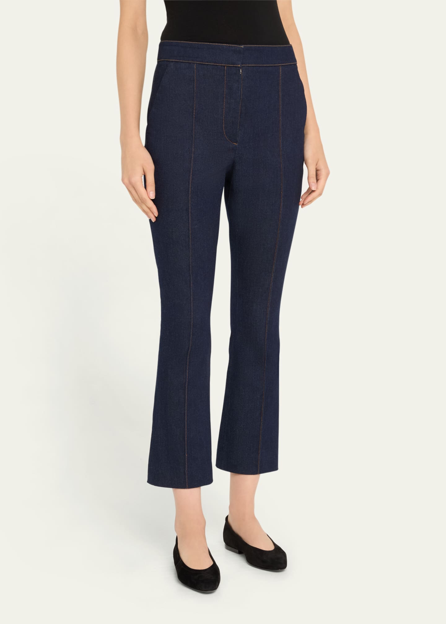 Veronica Beard Tani Denim Pants Image 4 of 5