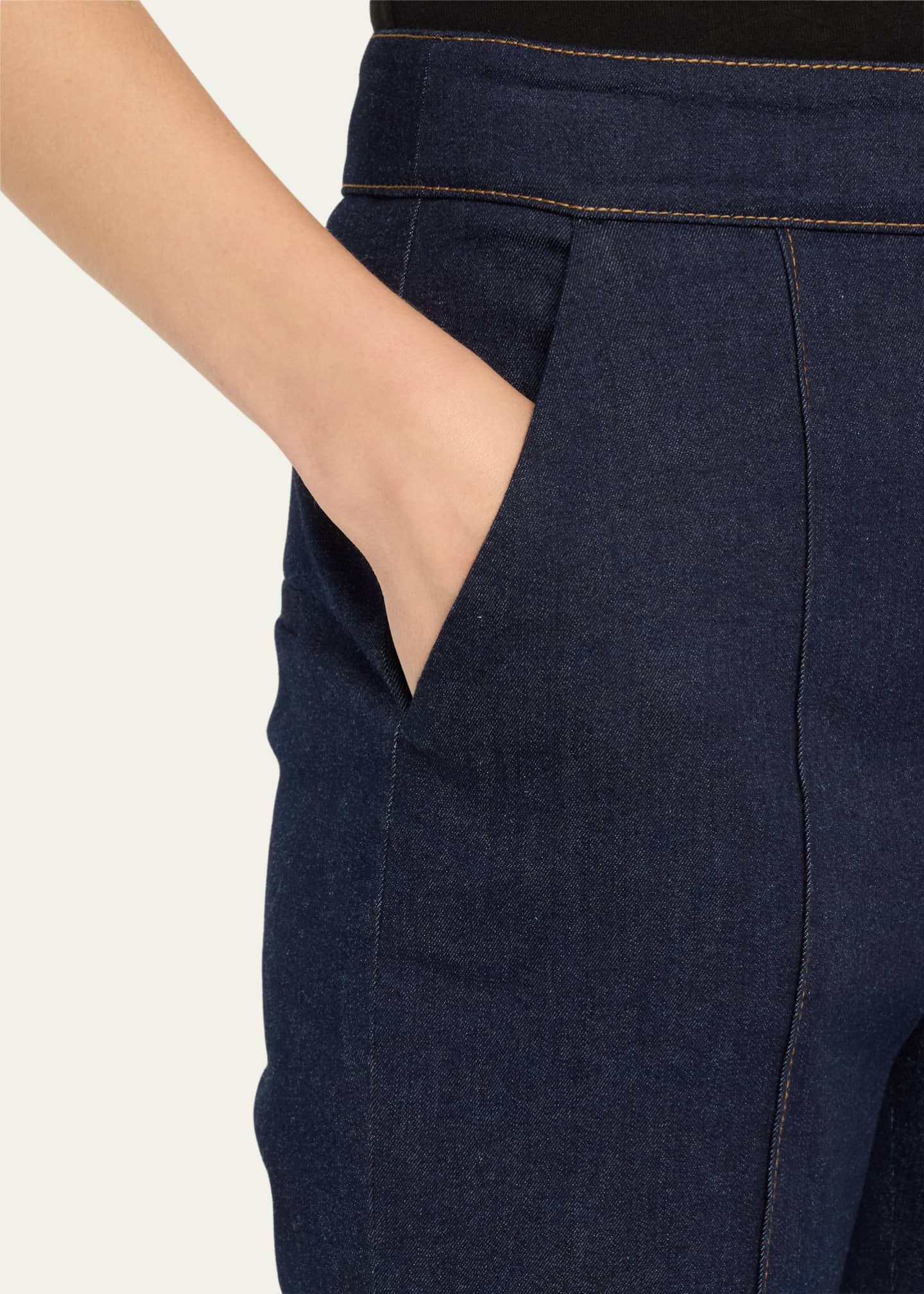 Veronica Beard Tani Denim Pants Image 5 of 5