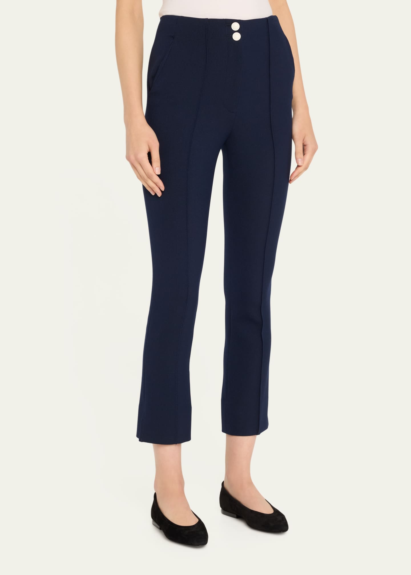 Veronica Beard Kean Cropped Pants Image 4 of 5