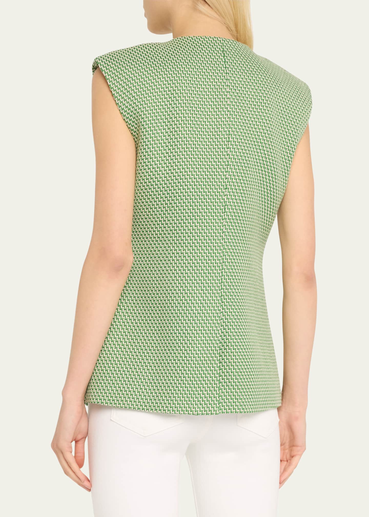 Veronica Beard Tamara Tailored Vest Image 3 of 5