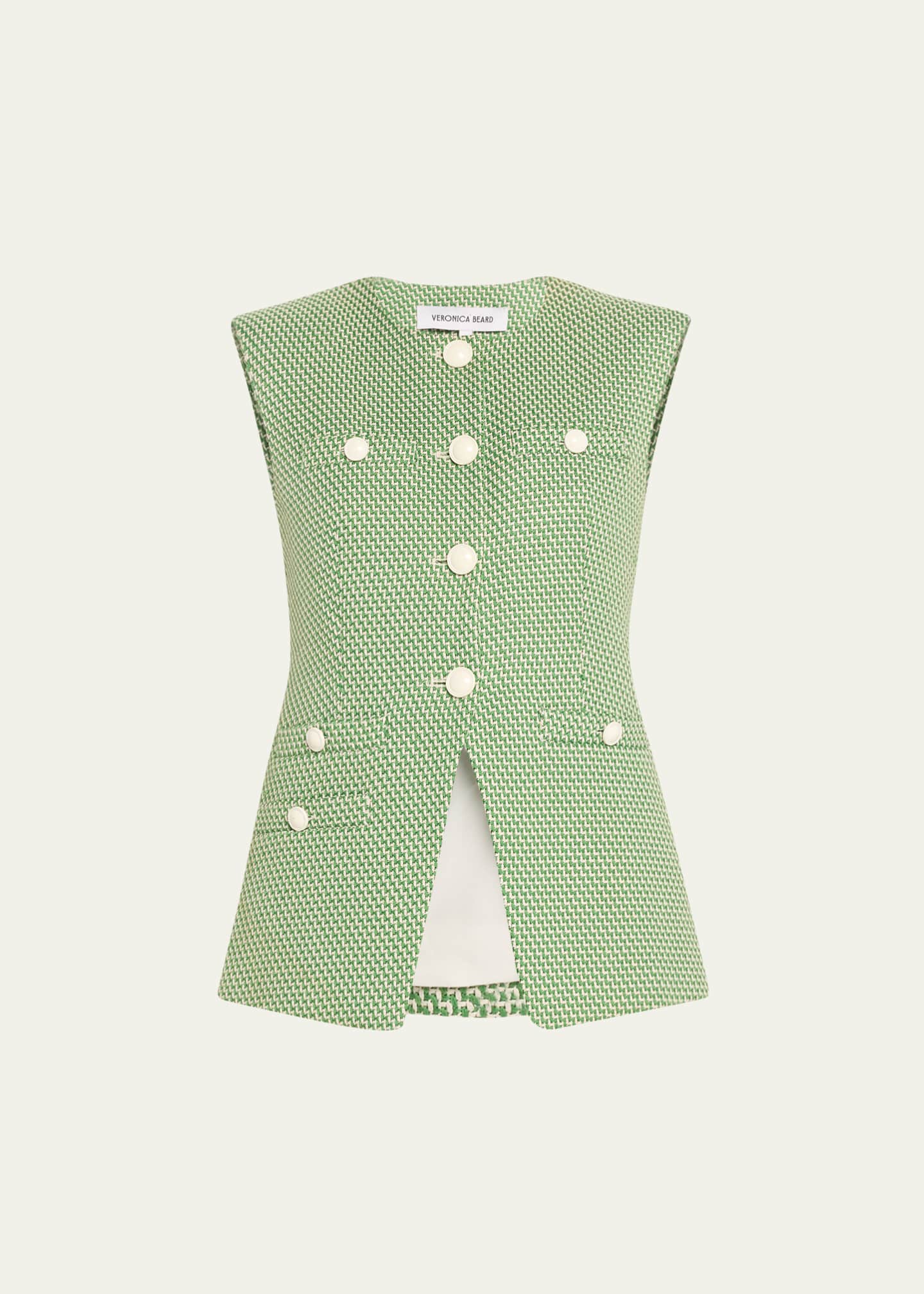 Veronica Beard Tamara Tailored Vest Image 1 of 5