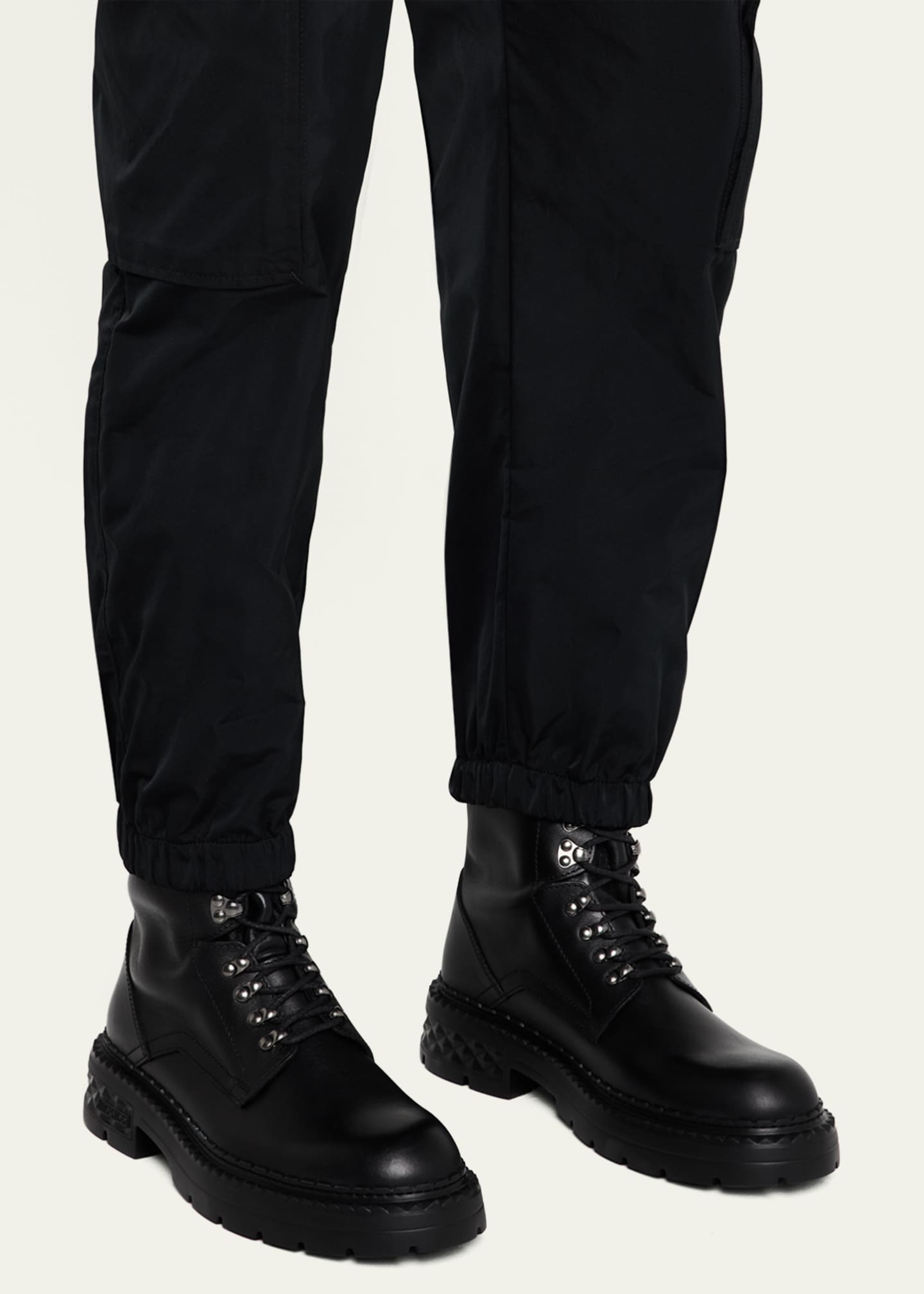 Jimmy Choo Men's Marlow Combat Boots Image 3 of 5
