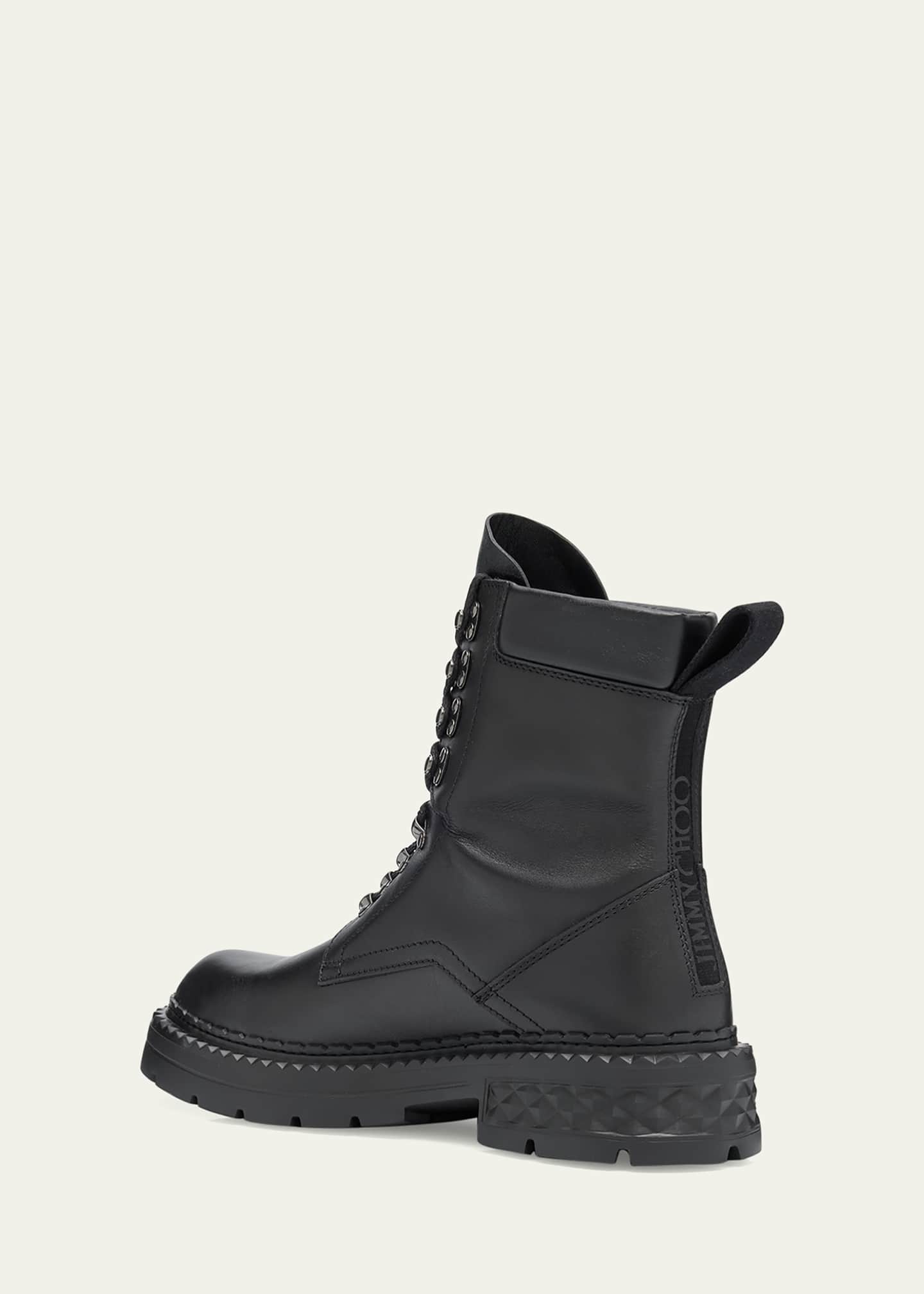 Jimmy Choo Men's Marlow Combat Boots Image 4 of 5
