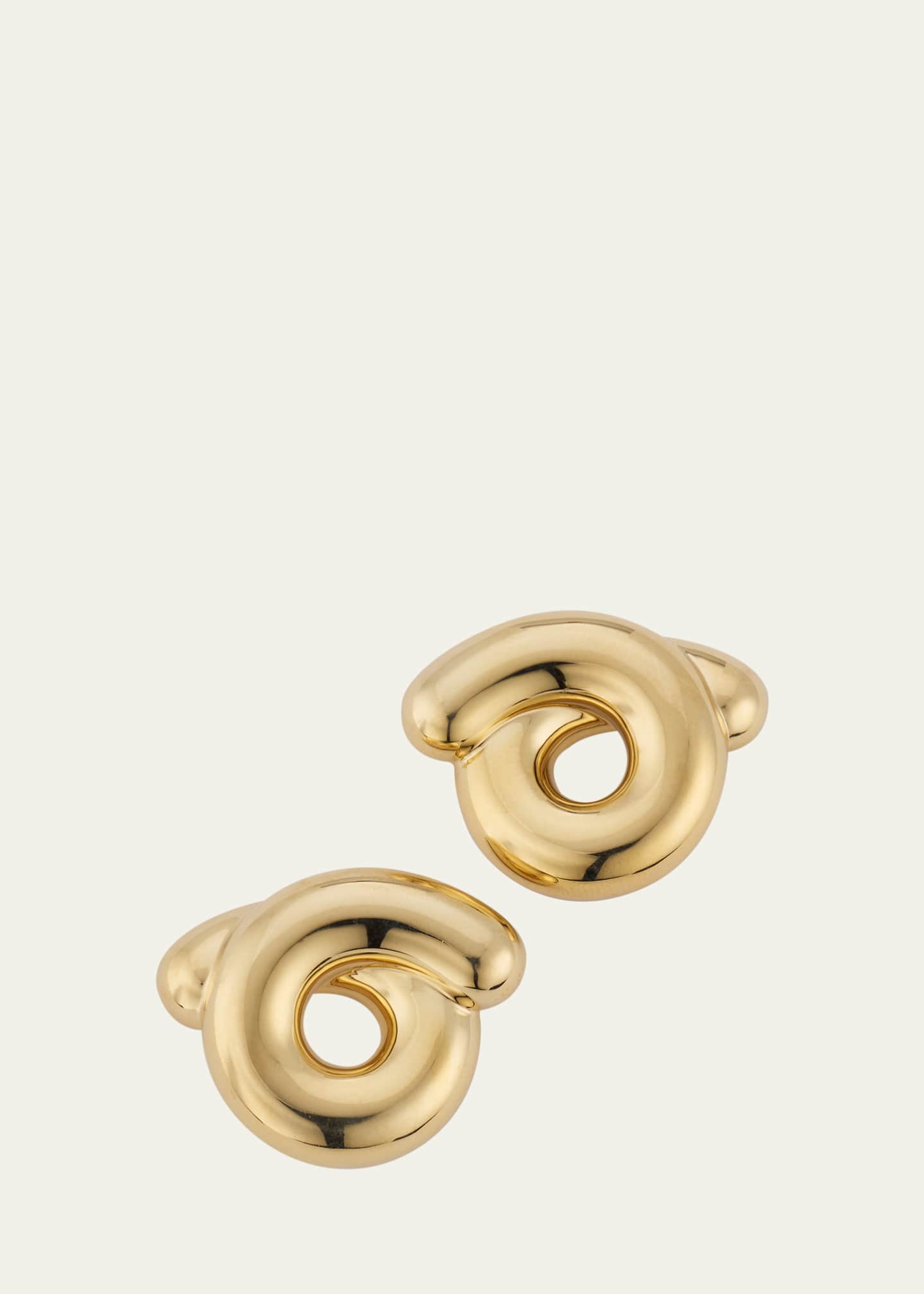 Bea Bongiasca 9K Yellow Gold Tarallo Earrings Image 1 of 4