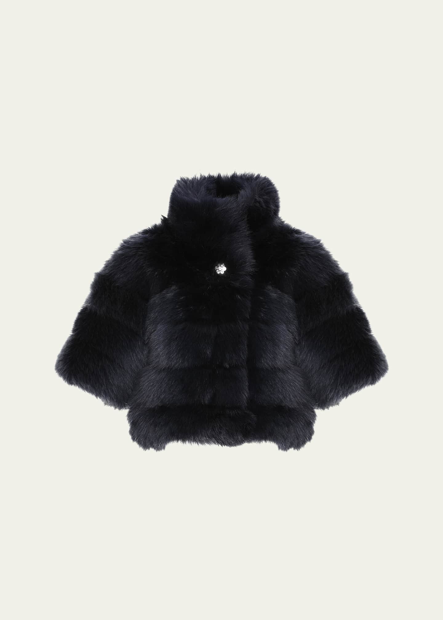 Gorski Reversible Merinillo Shearling Lamb Bolero Image 1 of 4