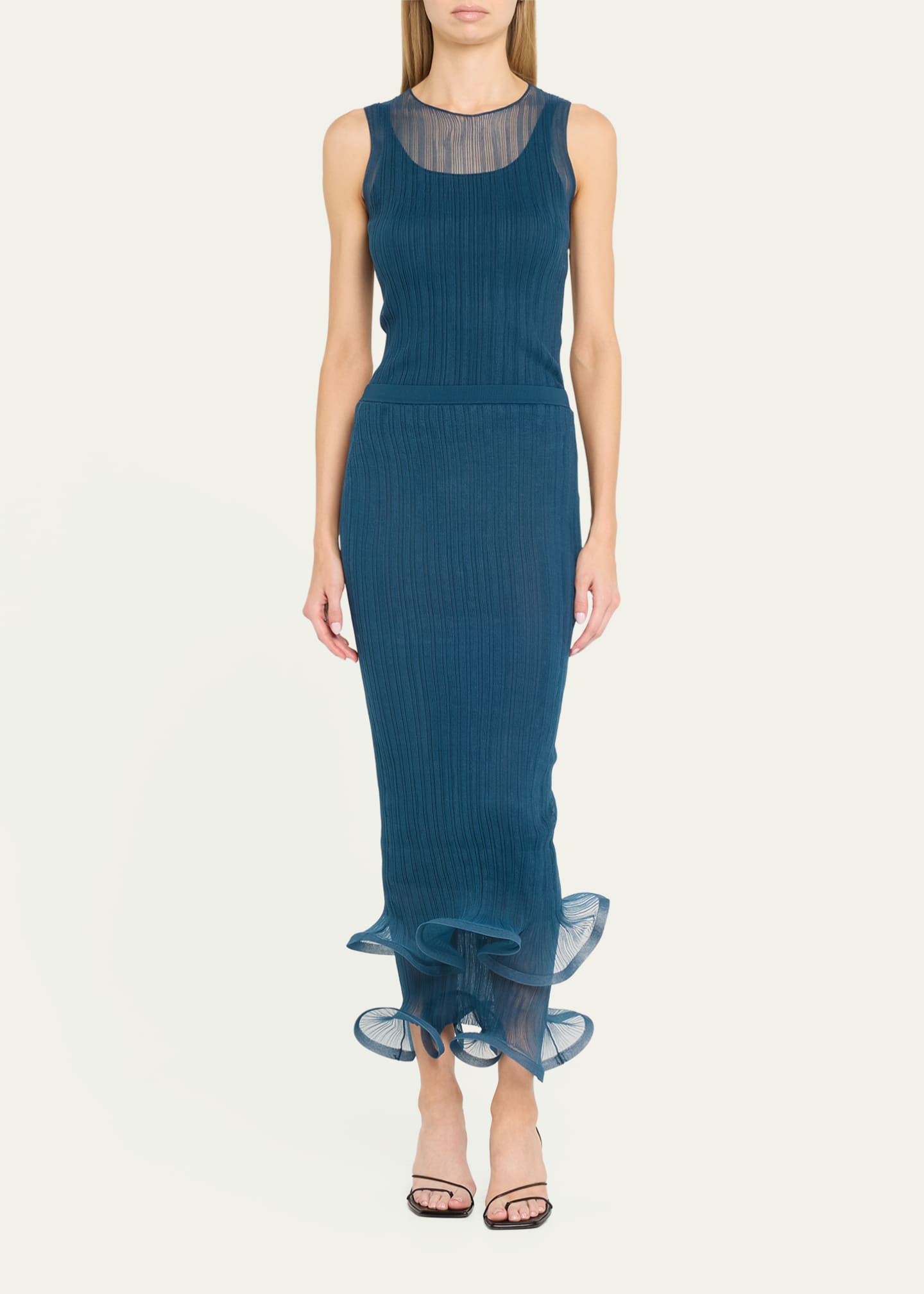 SIMKHAI Kelso Ruffle Skirt Image 2 of 5