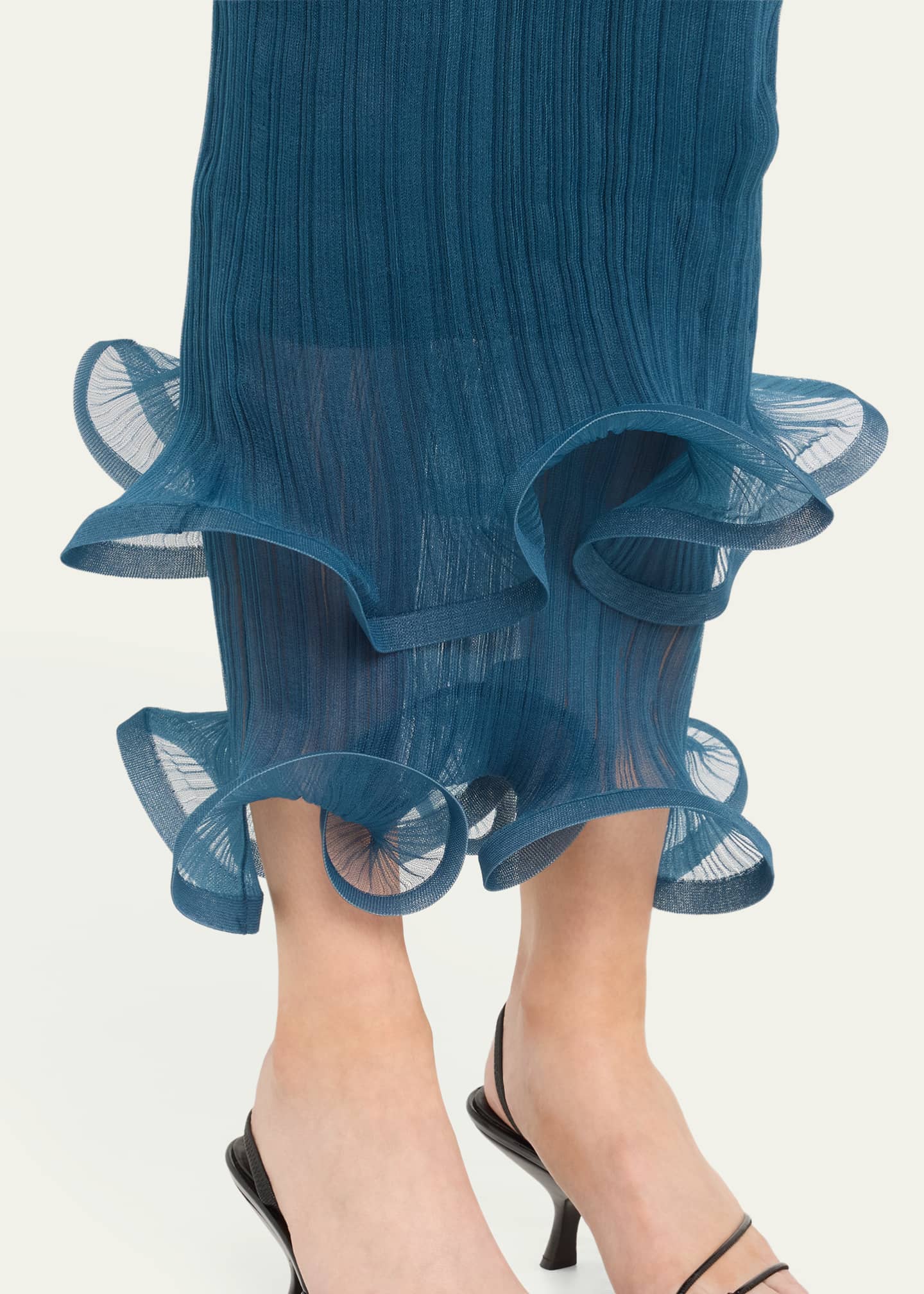 SIMKHAI Kelso Ruffle Skirt Image 5 of 5
