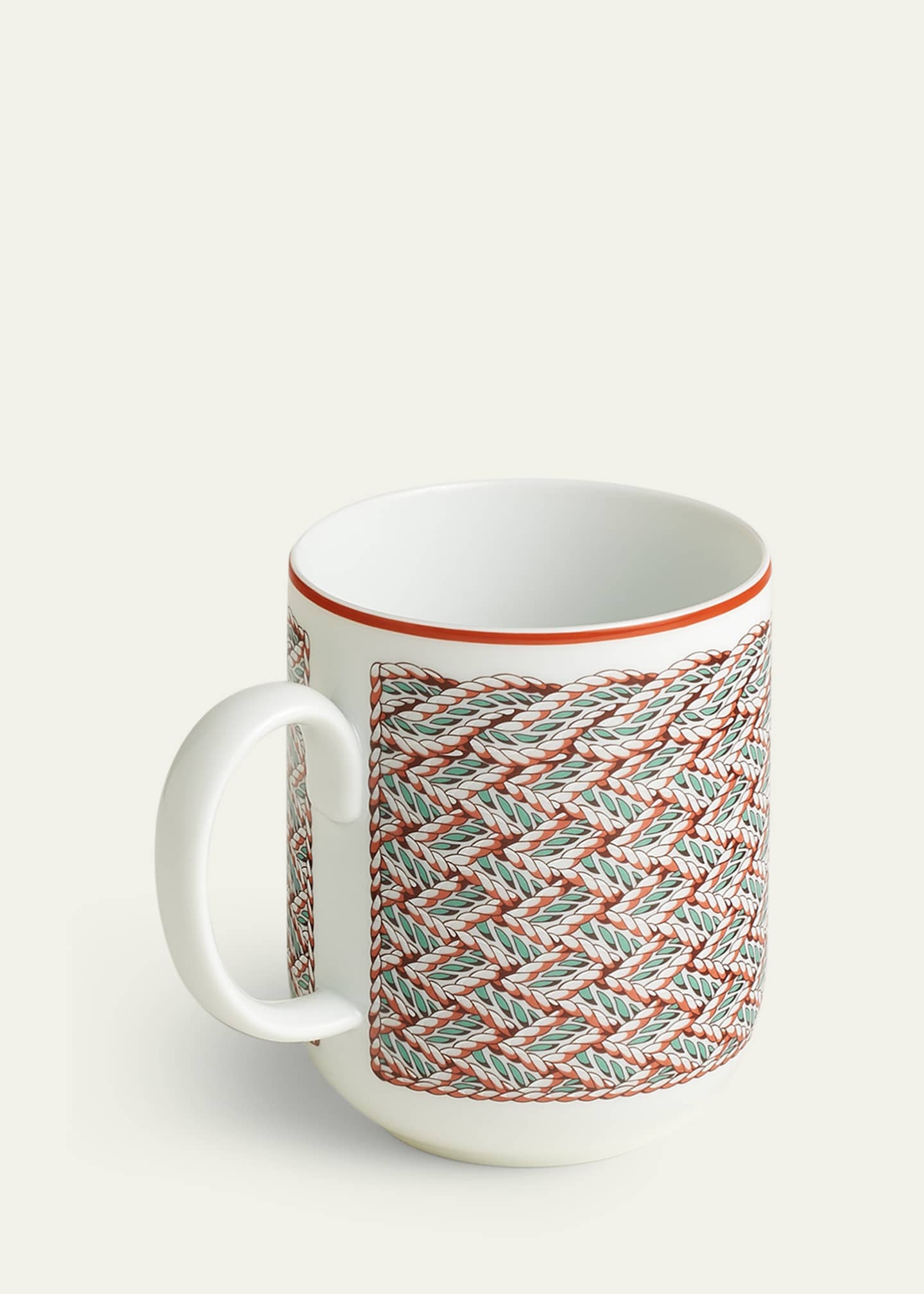 Hermes Tressages Equestres No. 2 Mug, 10 oz. Image 2 of 2