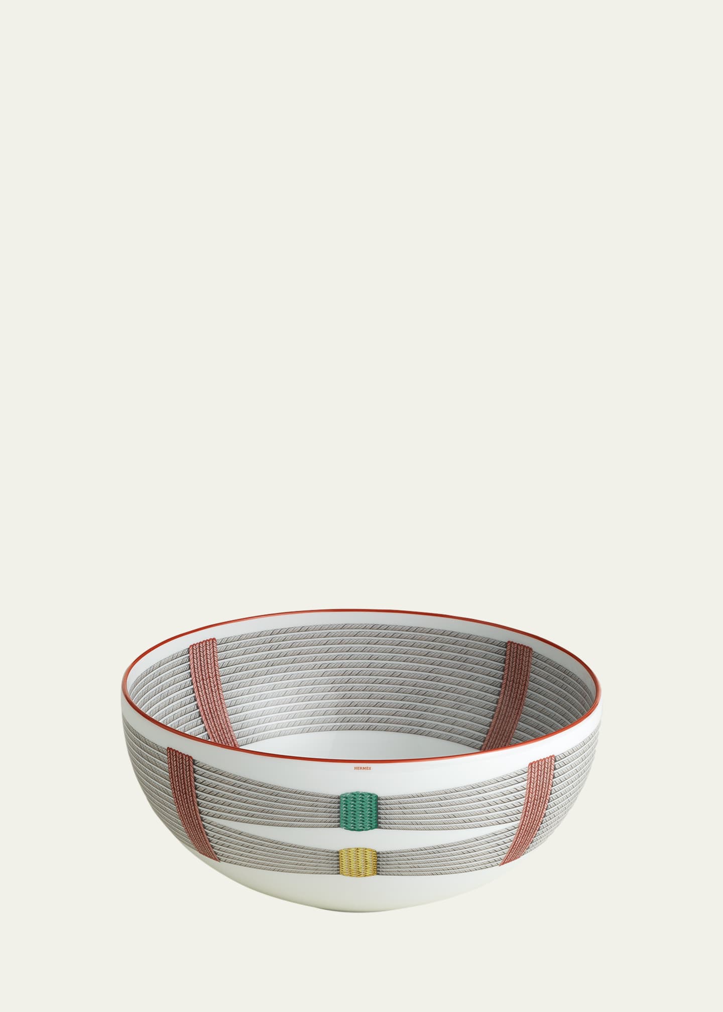 Hermes Tressages Equestres Serving Bowl Image 1 of 3