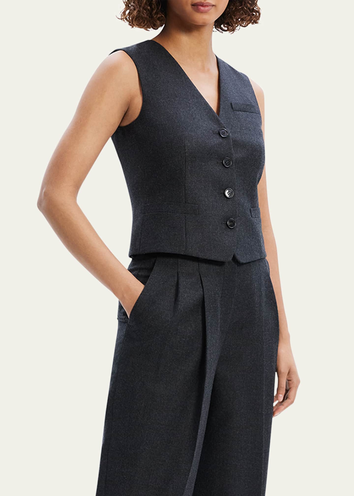Theory Tailored Vest Image 4 of 5