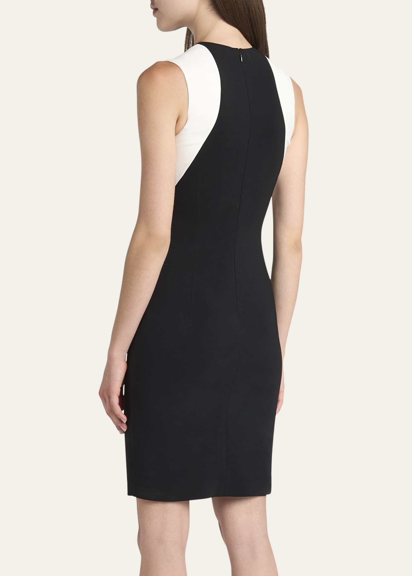Stella McCartney Miracle Colorblock Mini Dress