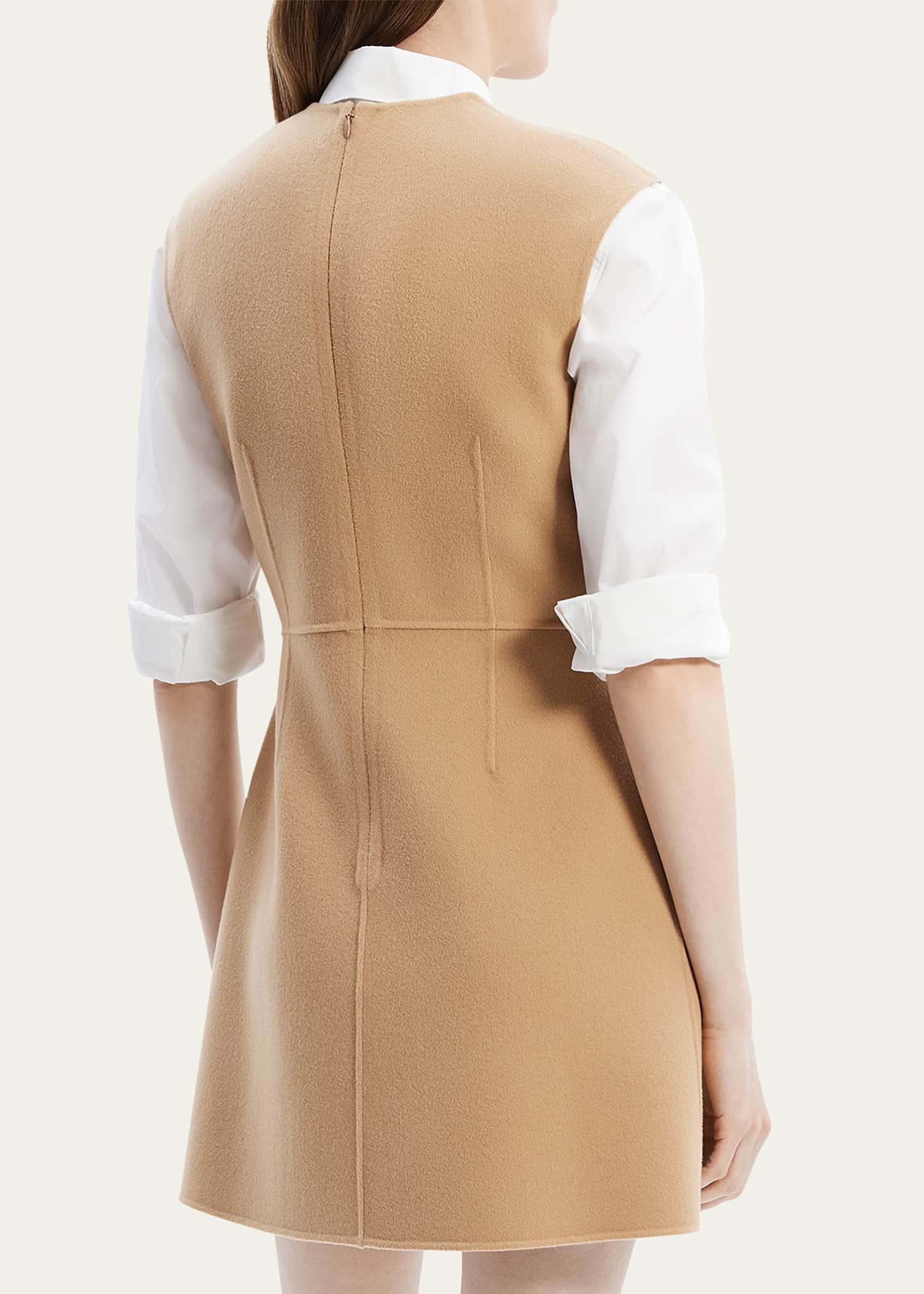 Theory Wrap Skirt Mini Dress Image 3 of 5