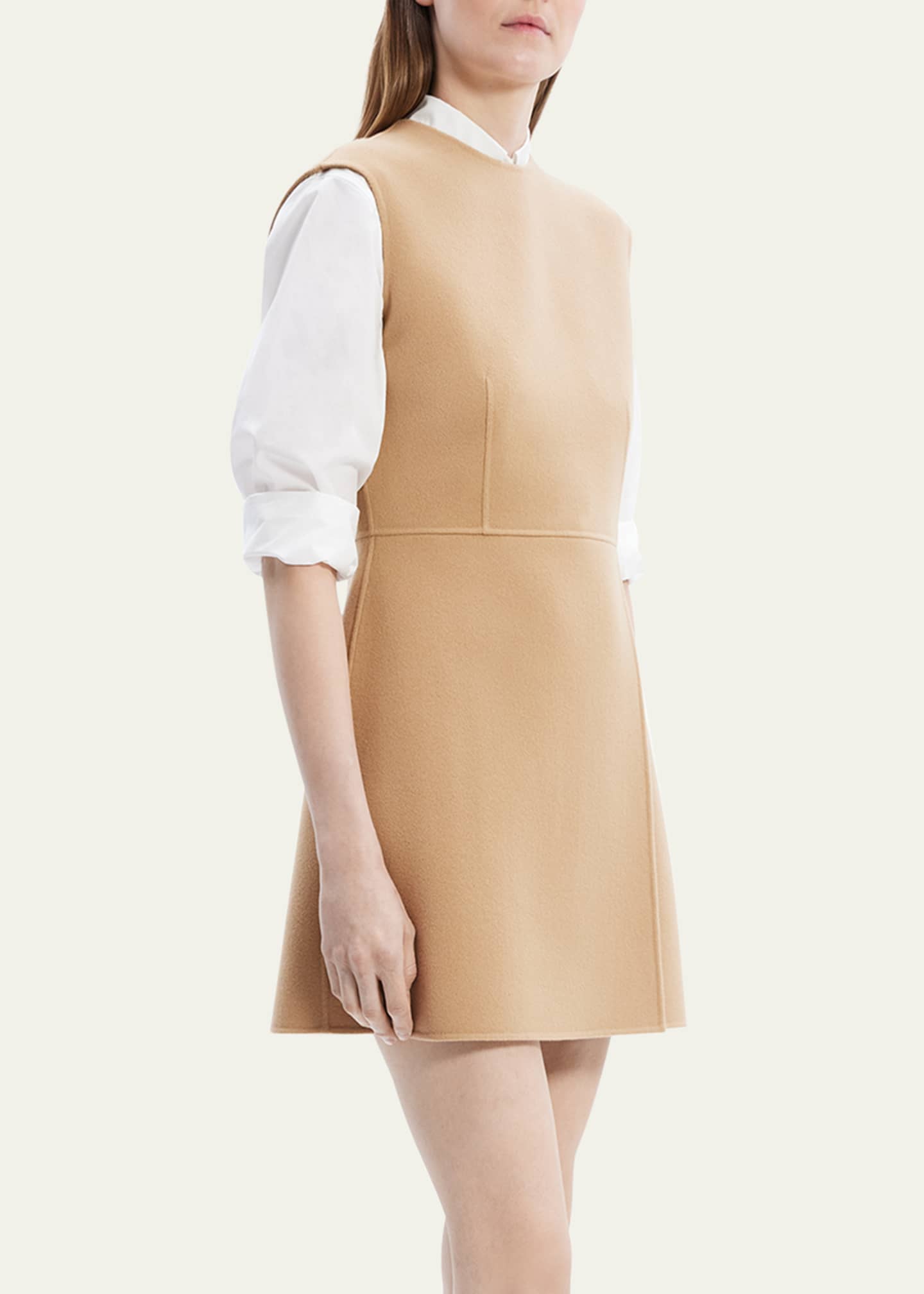 Theory Wrap Skirt Mini Dress Image 4 of 5