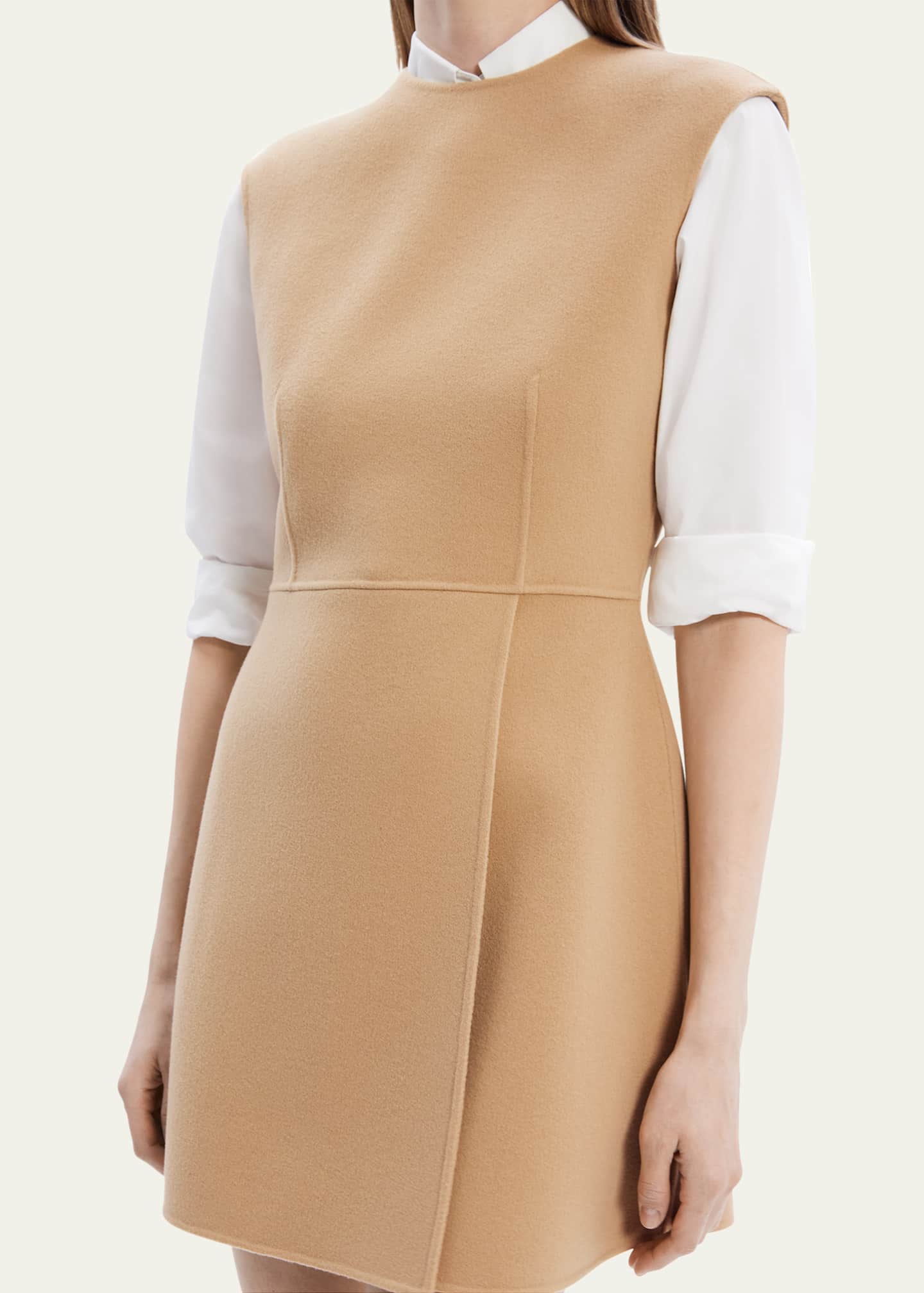Theory Wrap Skirt Mini Dress Image 5 of 5