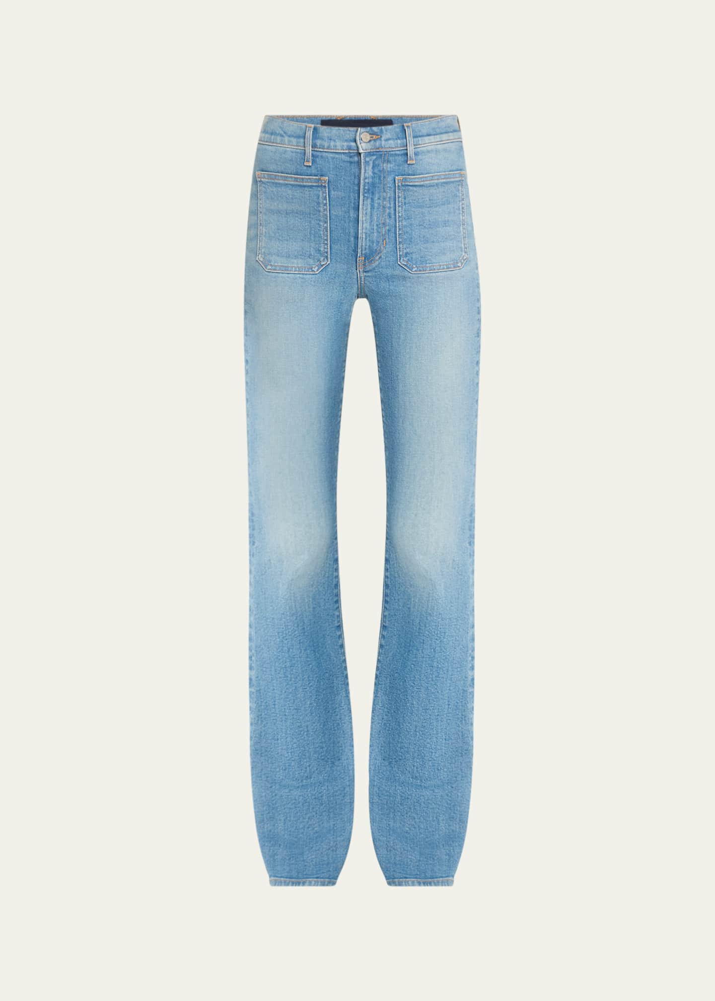 Veronica Beard Beverly High-Rise Skinny Flare Jeans Image 1 of 5