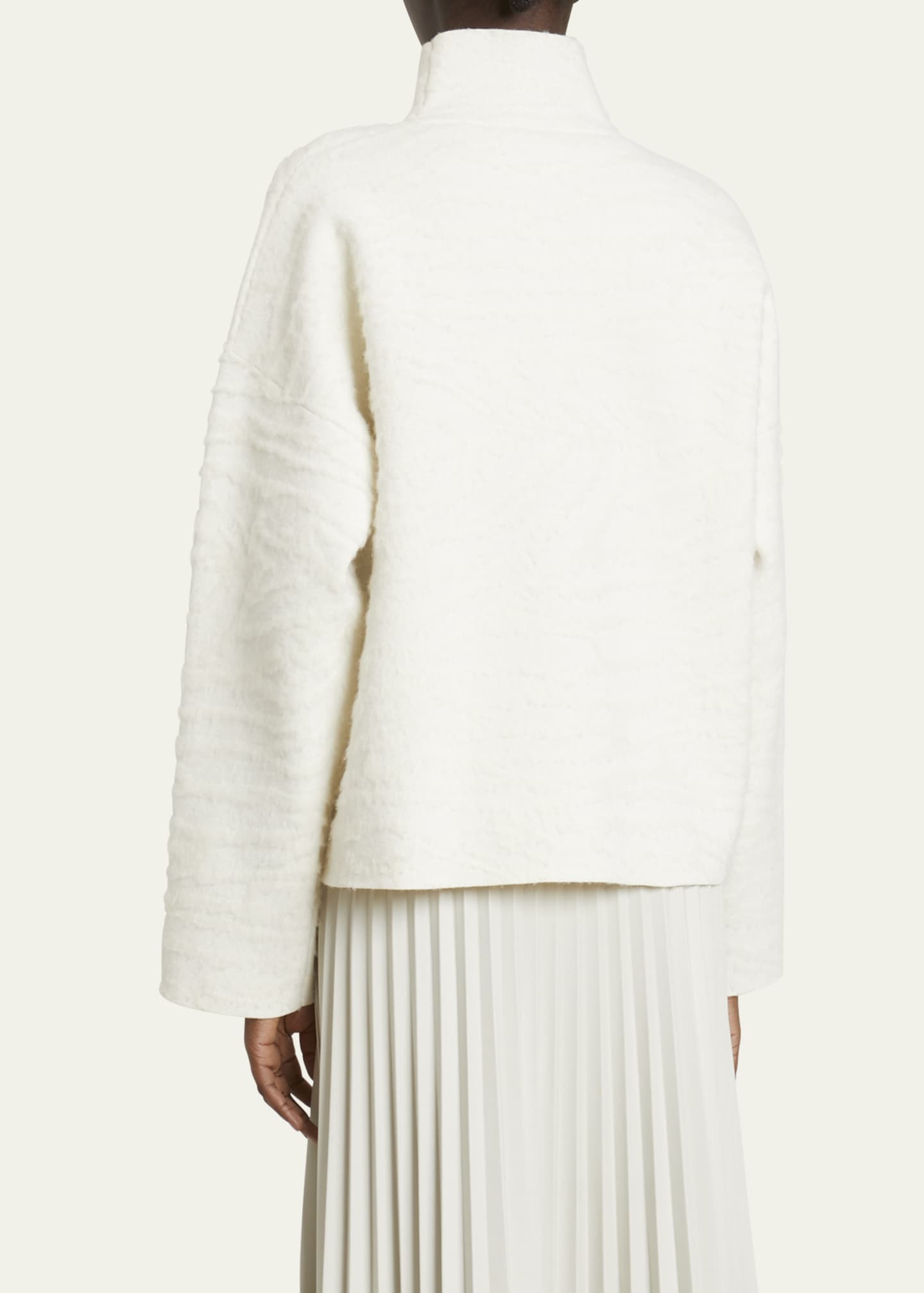 Asher Brushed Knit Turtleneck Sweater