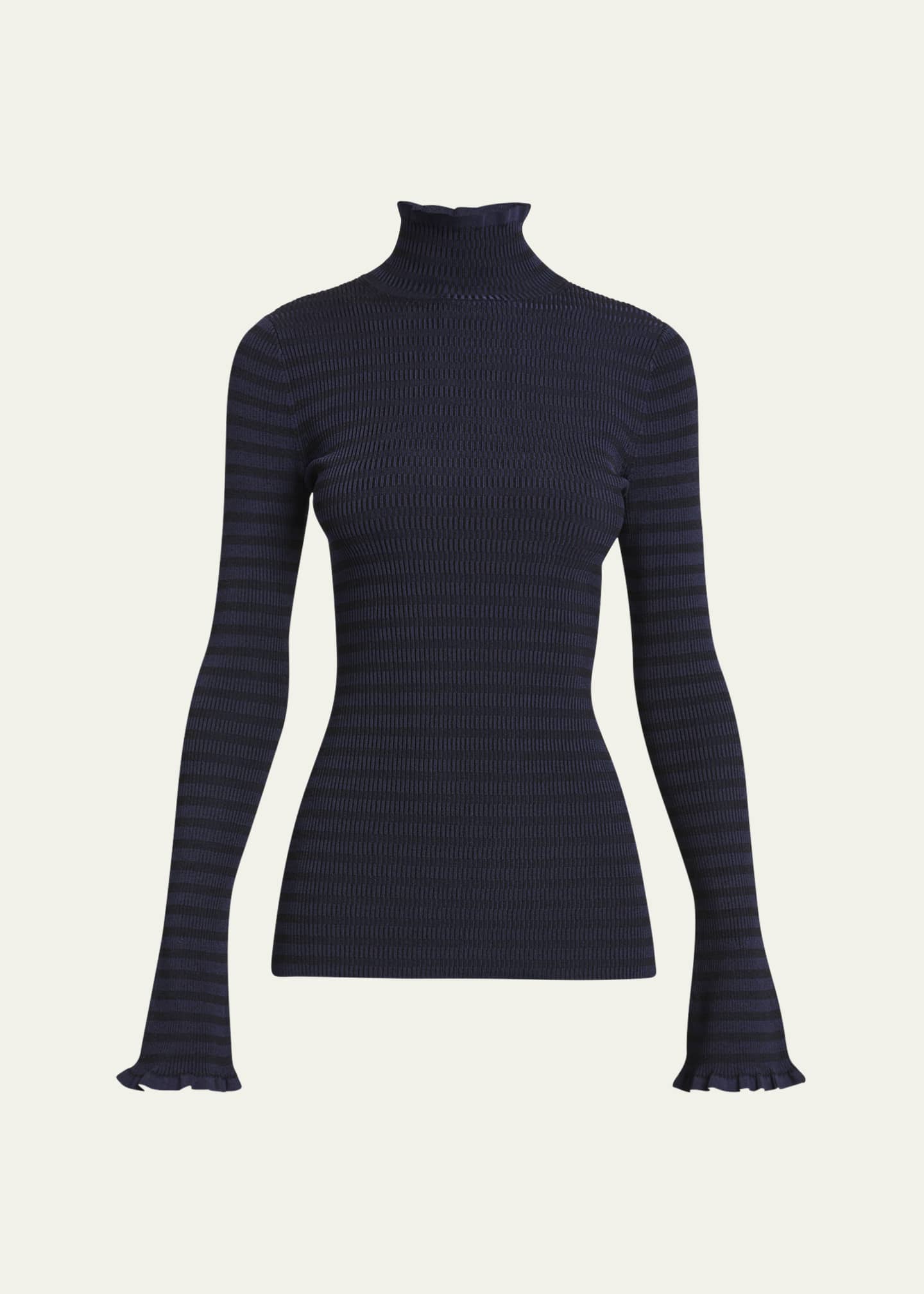 Proenza Schouler White Label Phyllis Knit Turtleneck Top Image 1 of 5