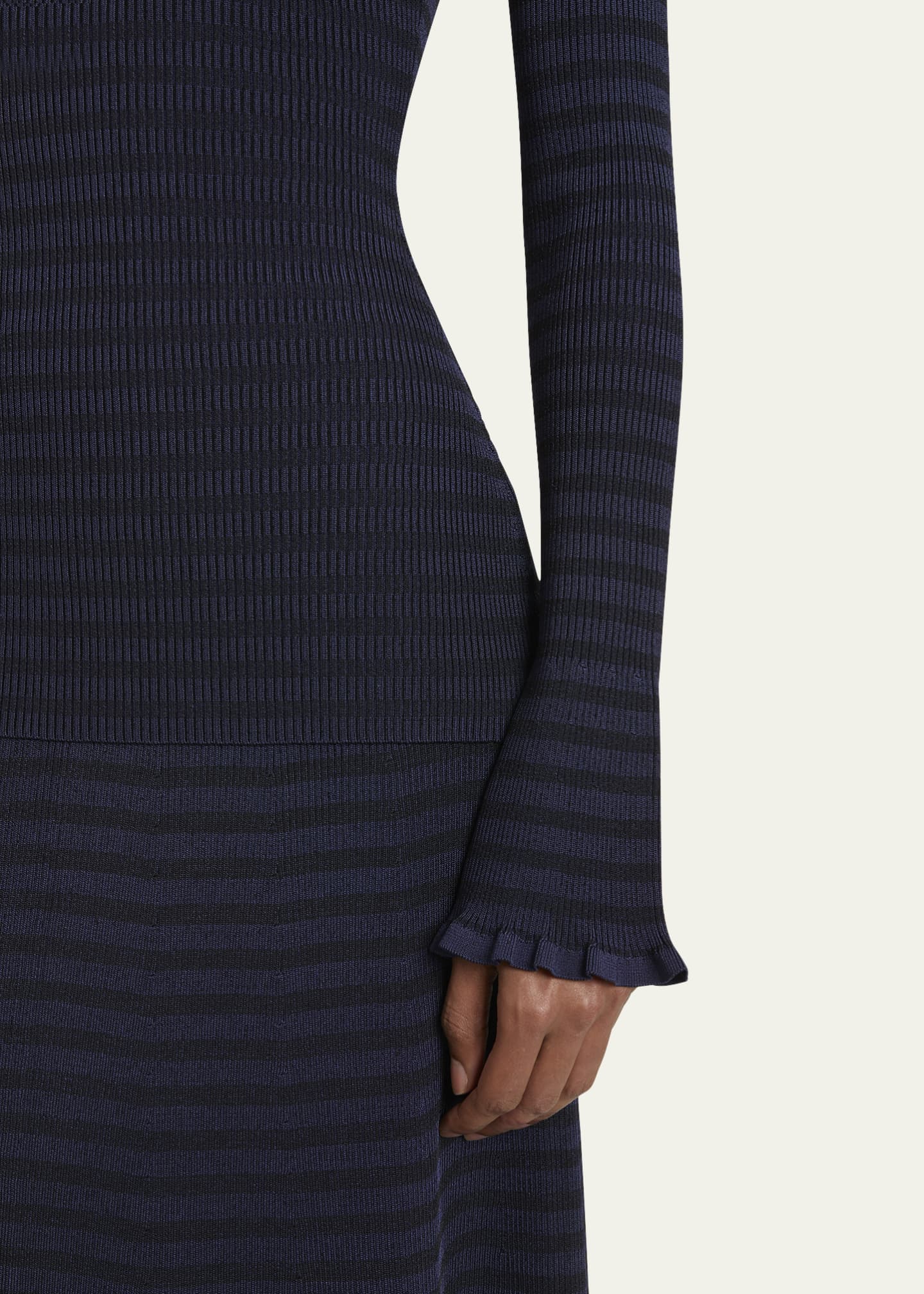 Proenza Schouler White Label Phyllis Knit Turtleneck Top Image 5 of 5