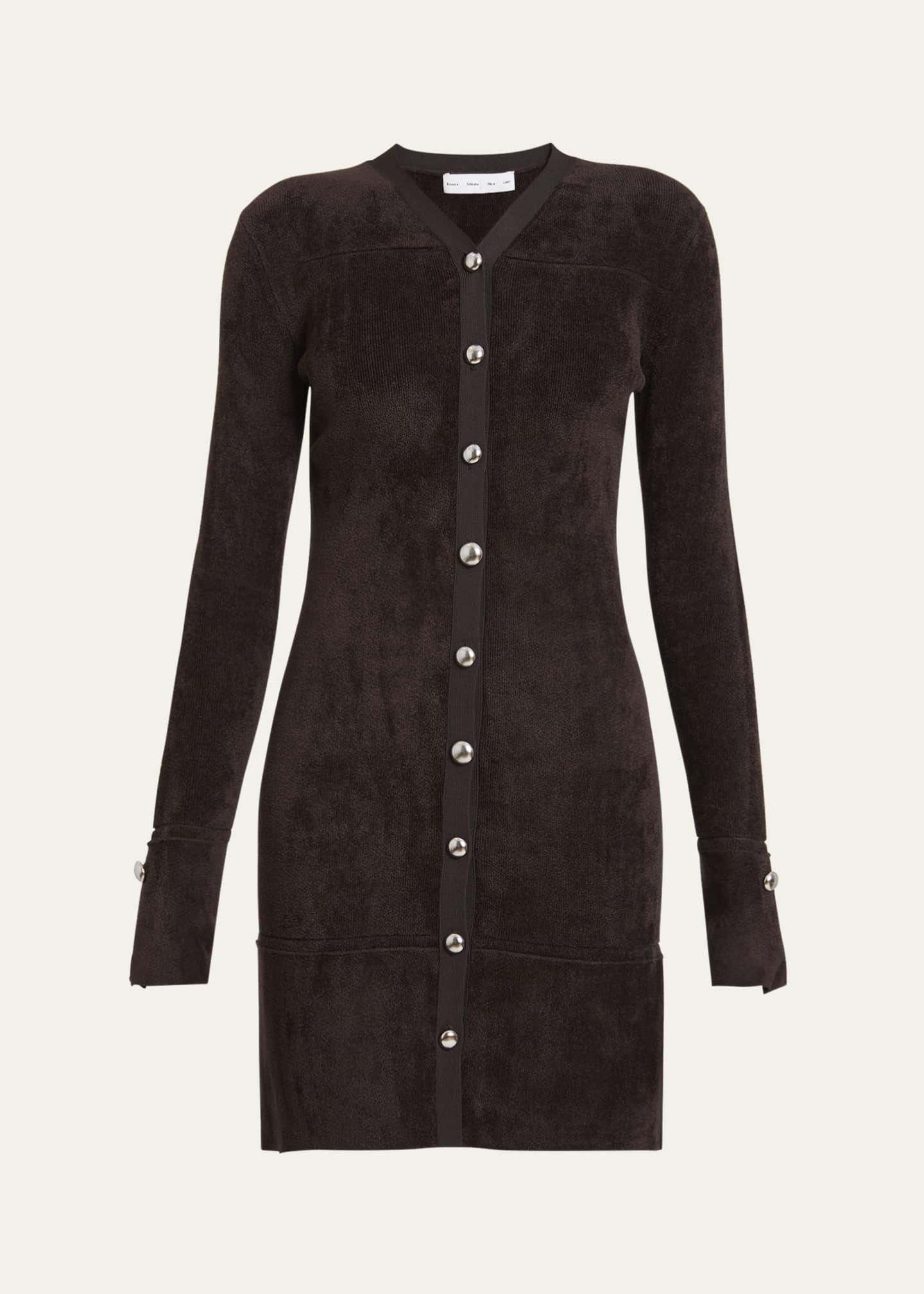 Proenza Schouler White Label Lucille Chenille Cardigan Image 1 of 5
