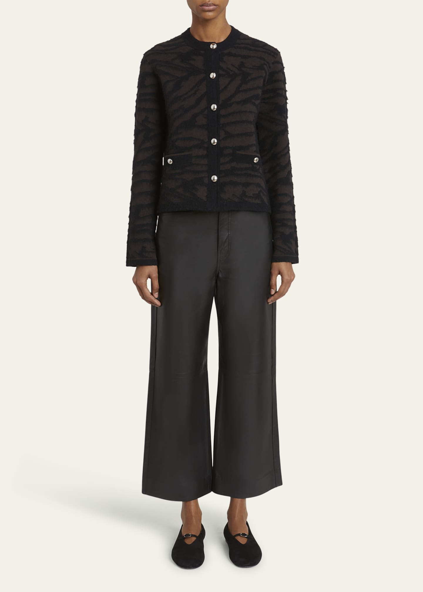 Josephine Brushed Knit Jacket - Thumbnail 2