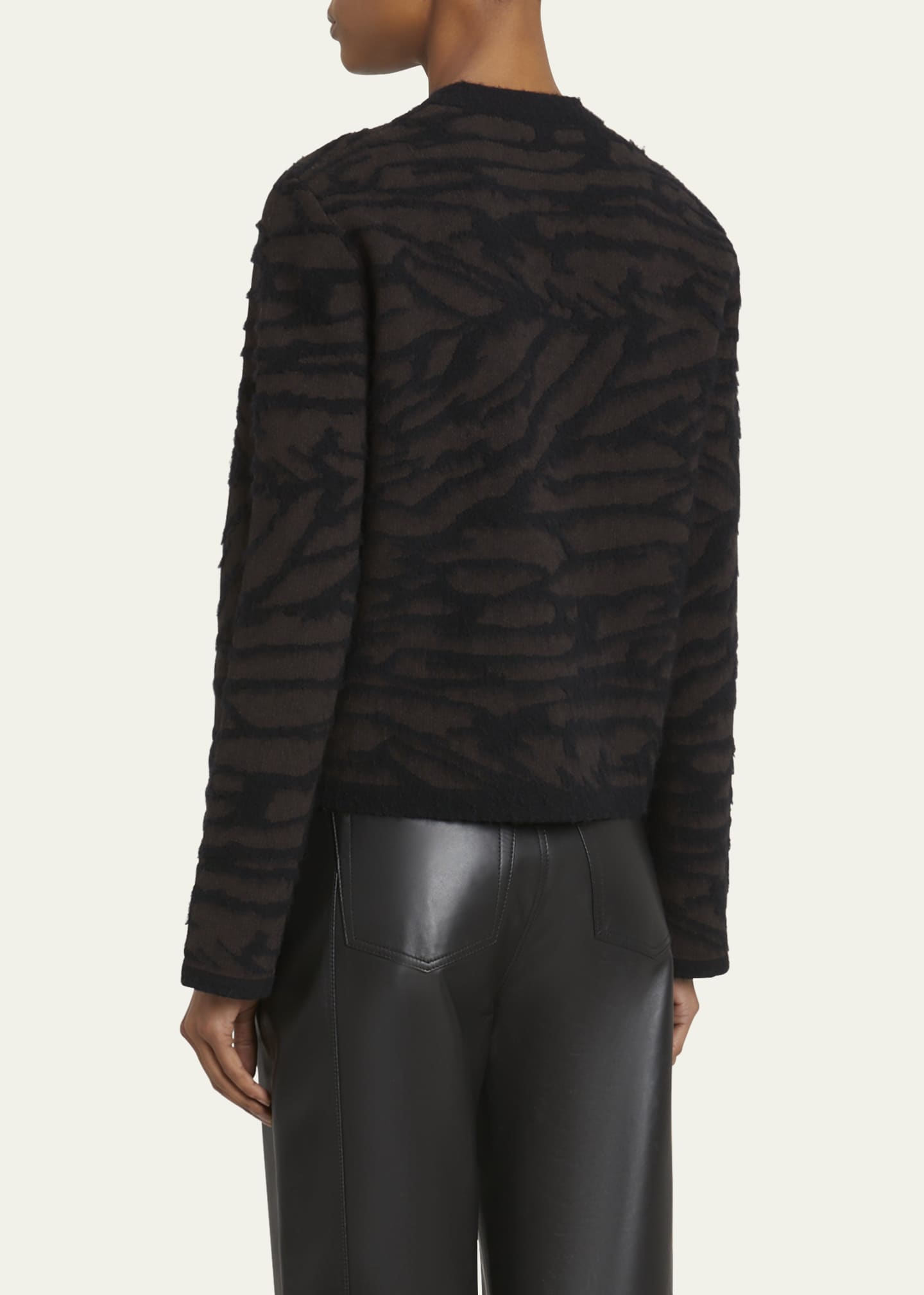 Josephine Brushed Knit Jacket - Thumbnail 3