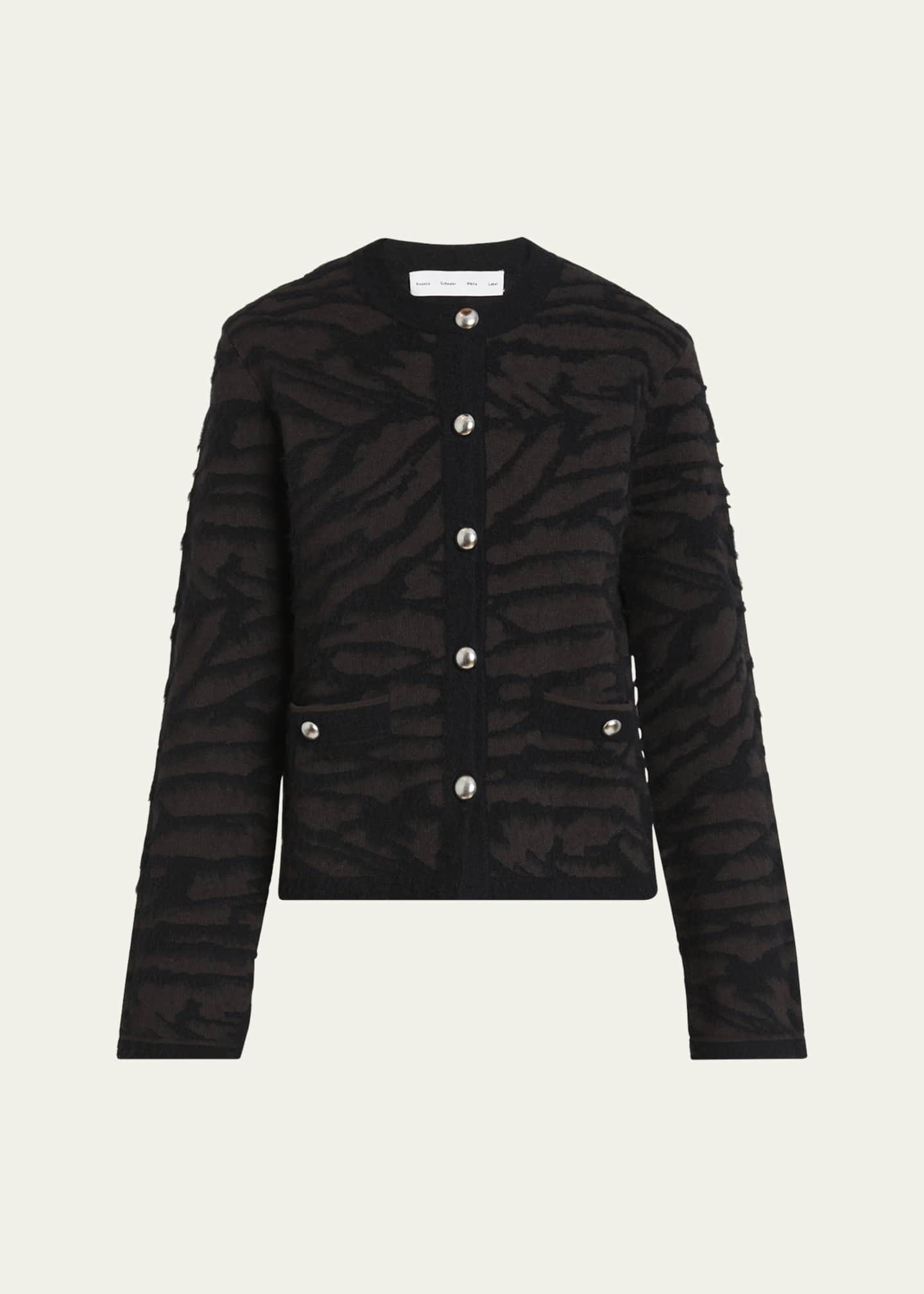 Josephine Brushed Knit Jacket - Thumbnail 1