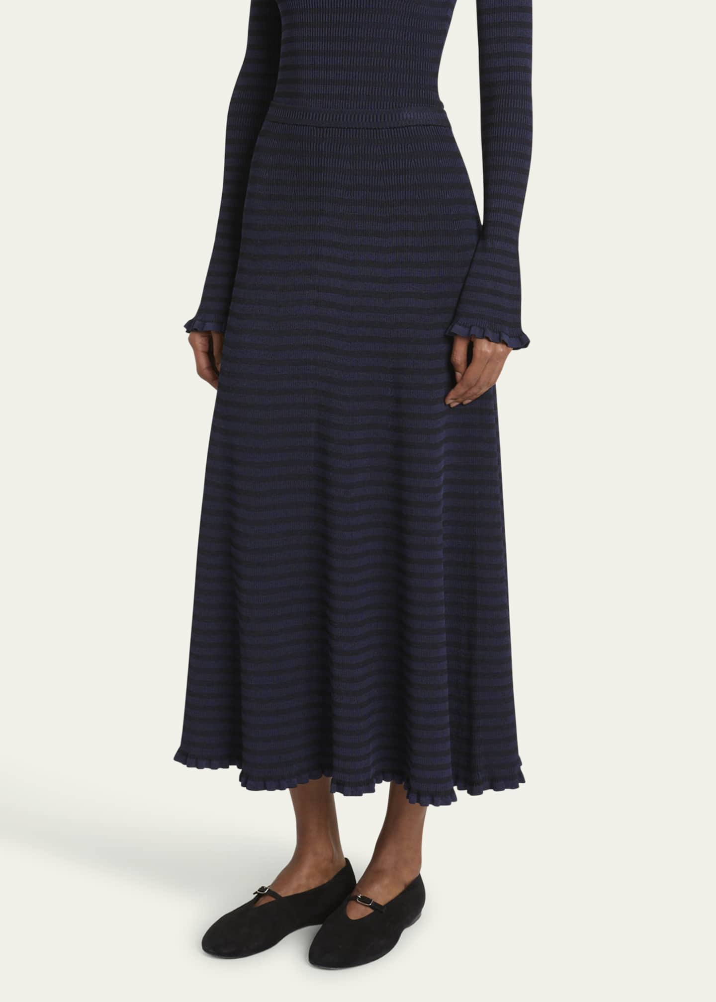 Proenza Schouler White Label Stina Knit Maxi Skirt Image 4 of 5