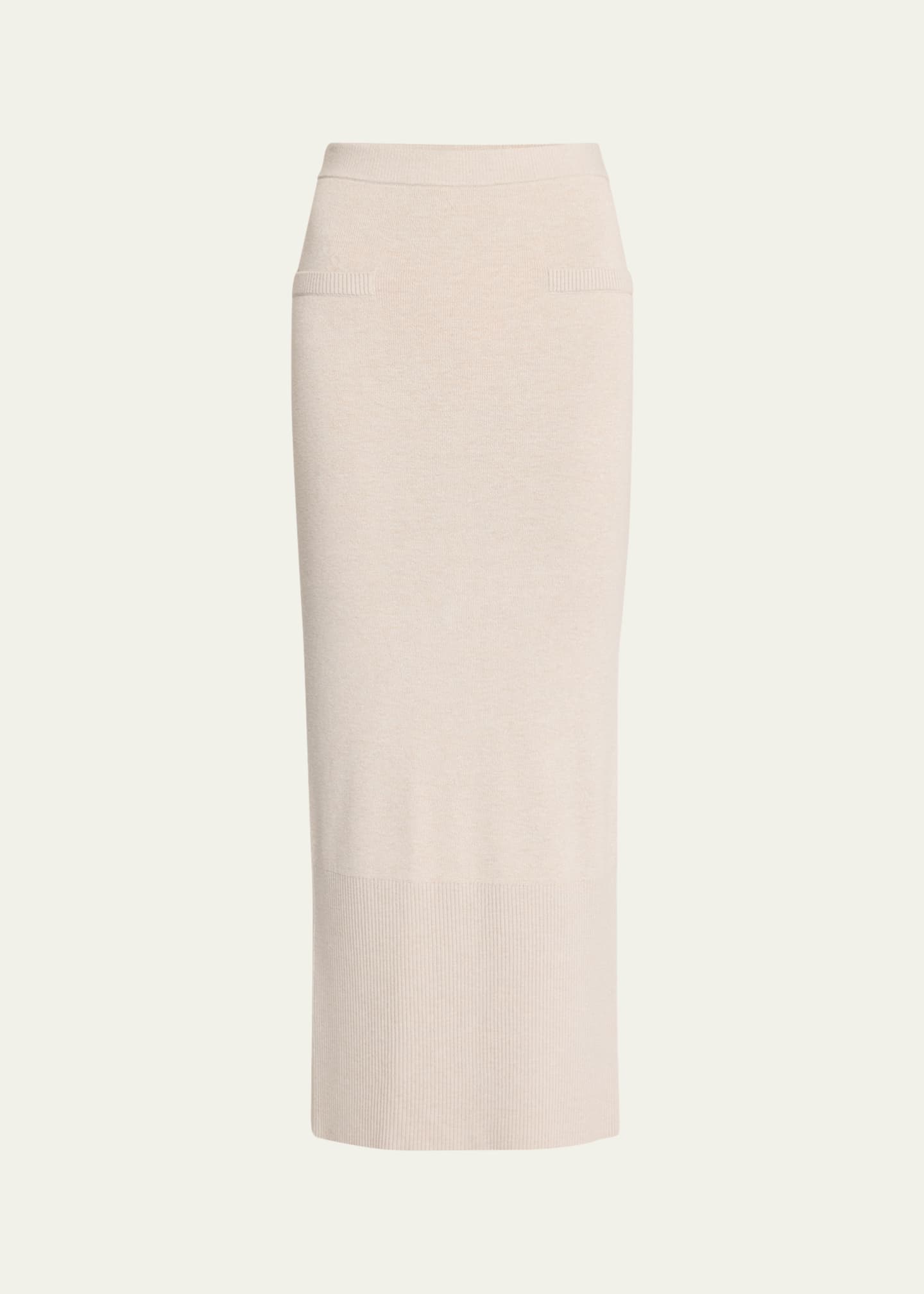 Anna Quan Gia Ribbed Midi Skirt Image 1 of 5