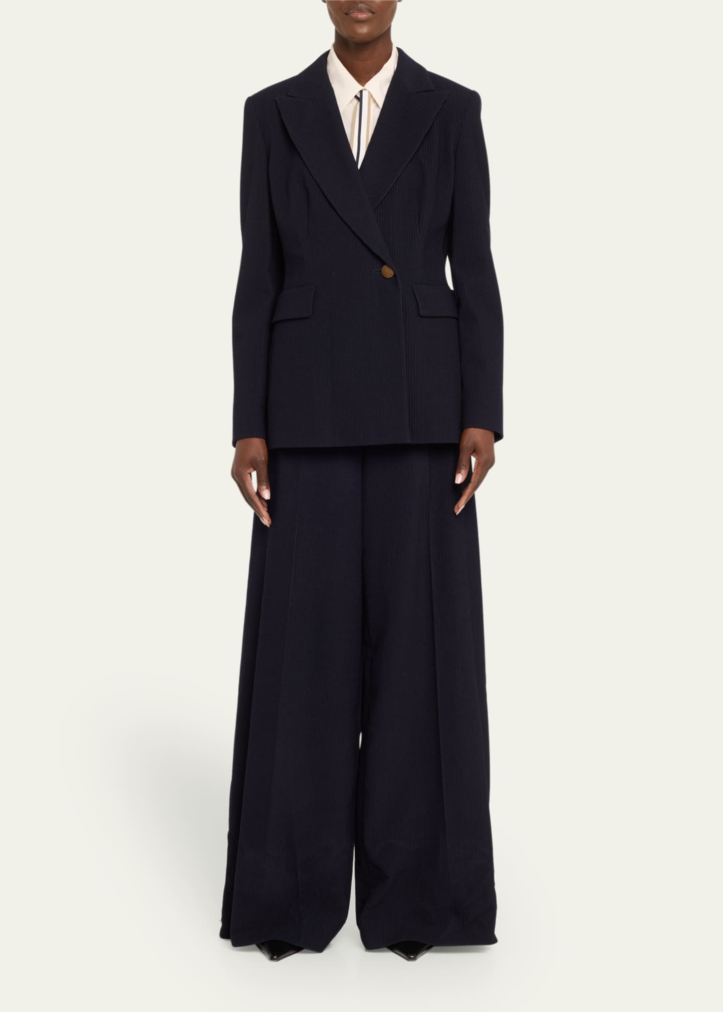 Max Mara Osol High-Rise Wide-Leg Pants Image 2 of 2