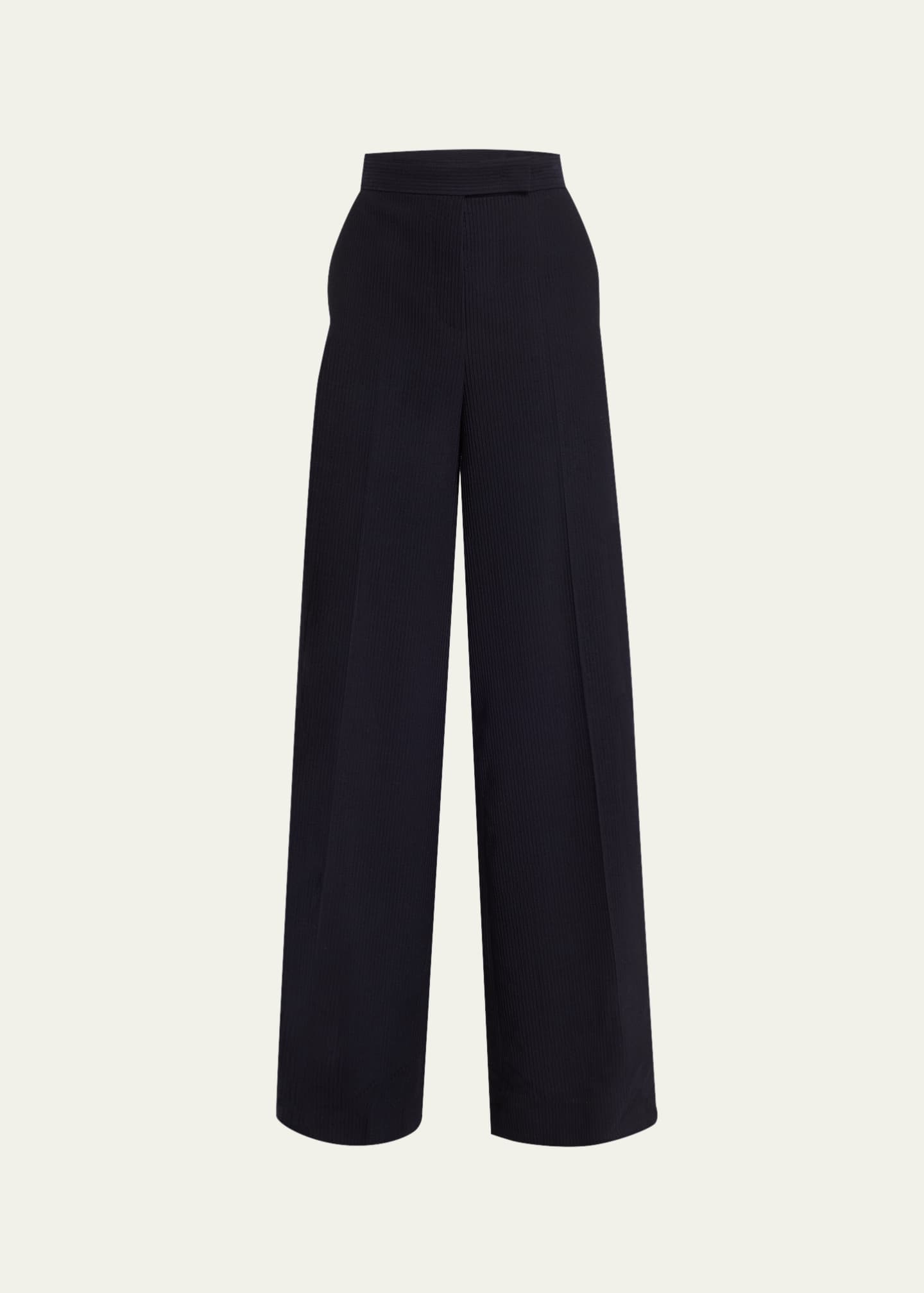 Max Mara Osol High-Rise Wide-Leg Pants Image 1 of 2
