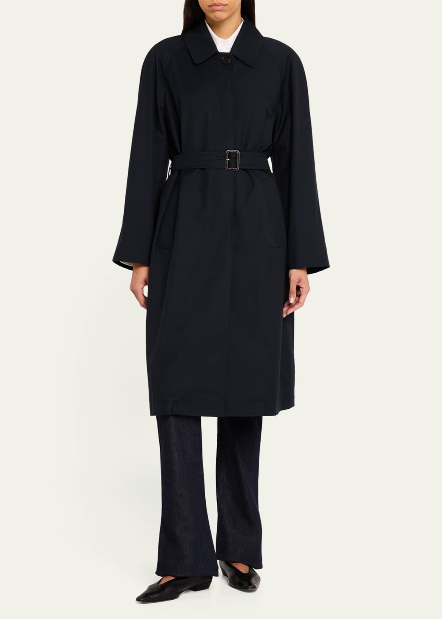 Max Mara Orleans Belted Trench Coat Image 2 of 5