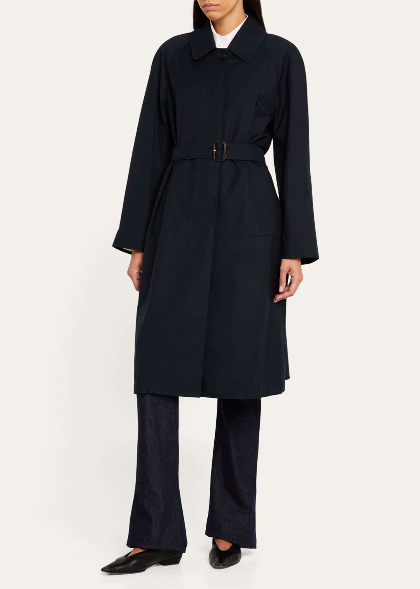 Max Mara Orleans Belted Trench Coat Image 4 of 5