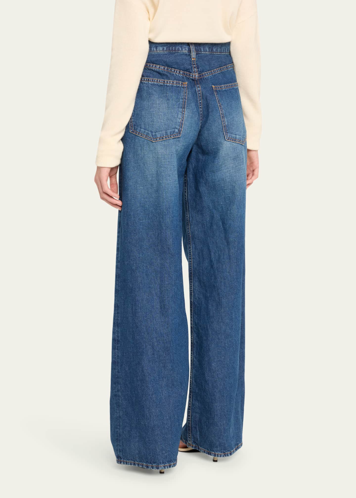 Kailani Mid-Rise Wide-Leg Jeans - Thumbnail 3