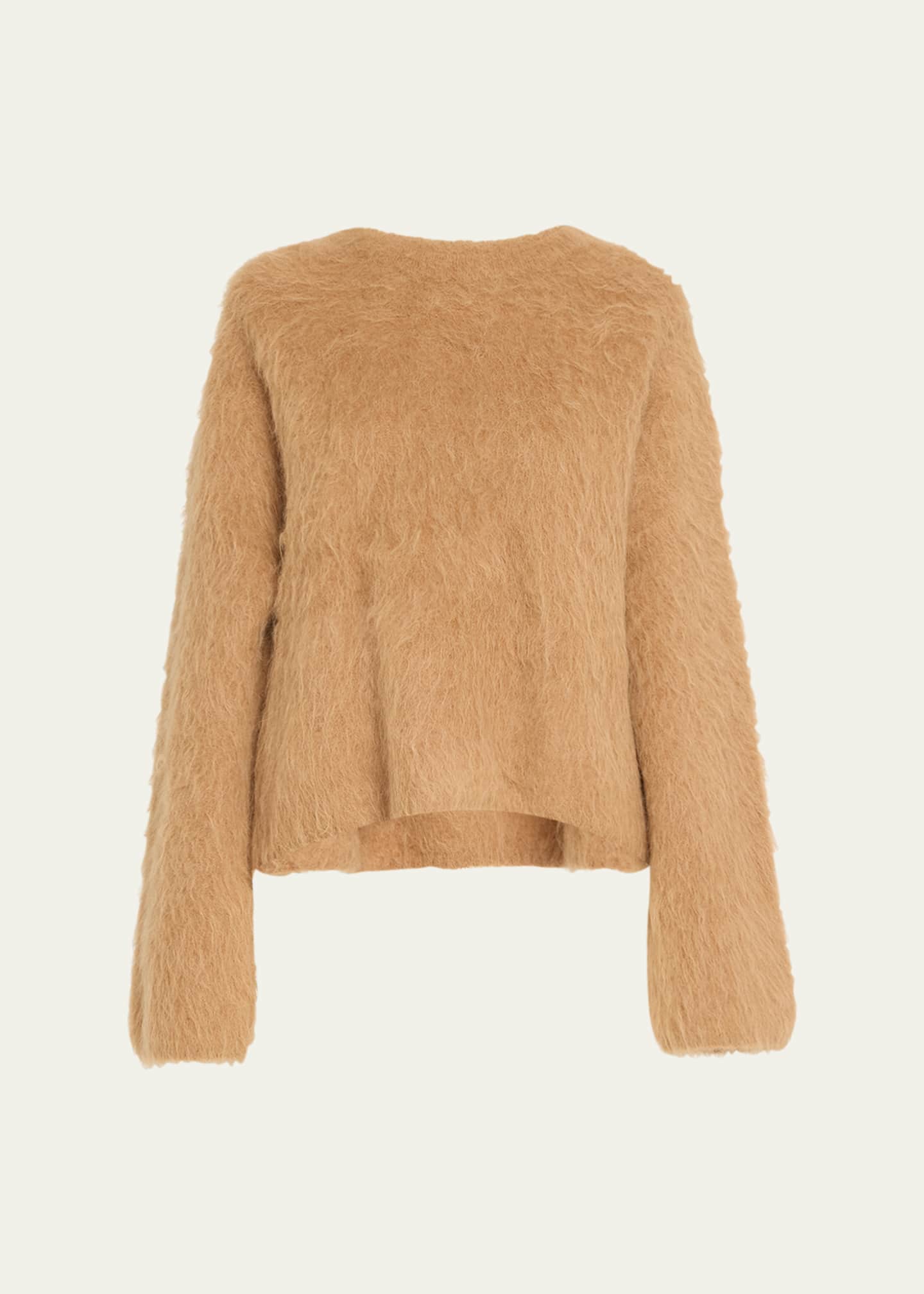 Toteme Boxy Alpaca Knit Sweater Image 1 of 5