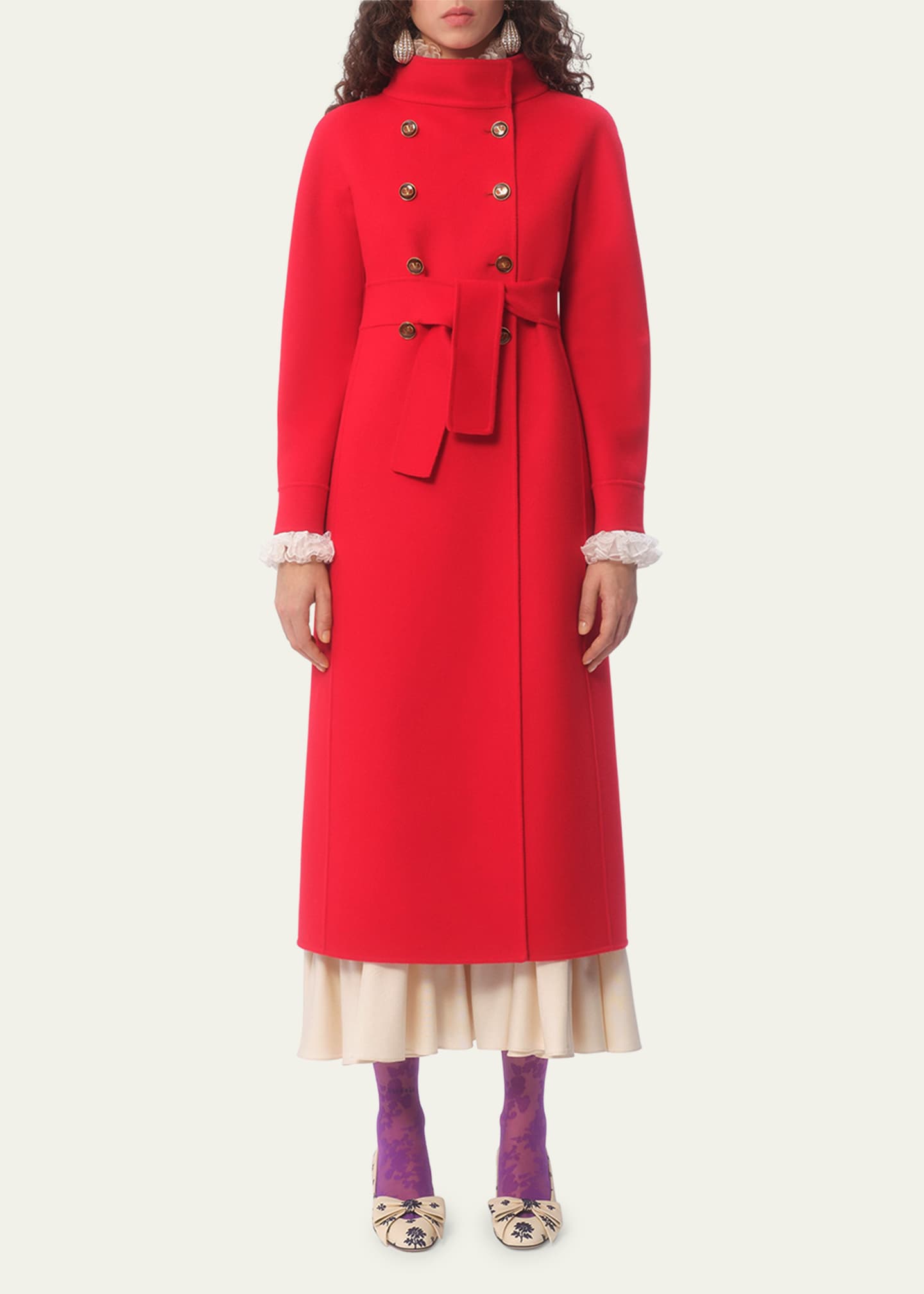 Valentino long coat store