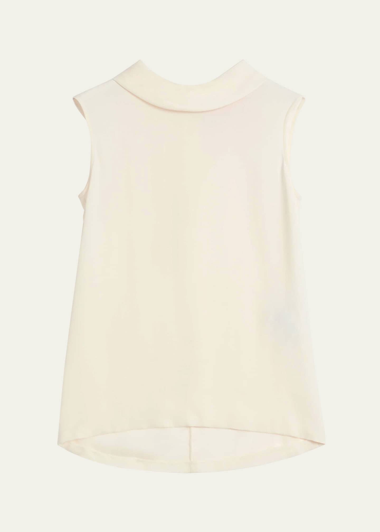 Valentino Garavani Rounded Funnel Neck Top Image 1 of 4