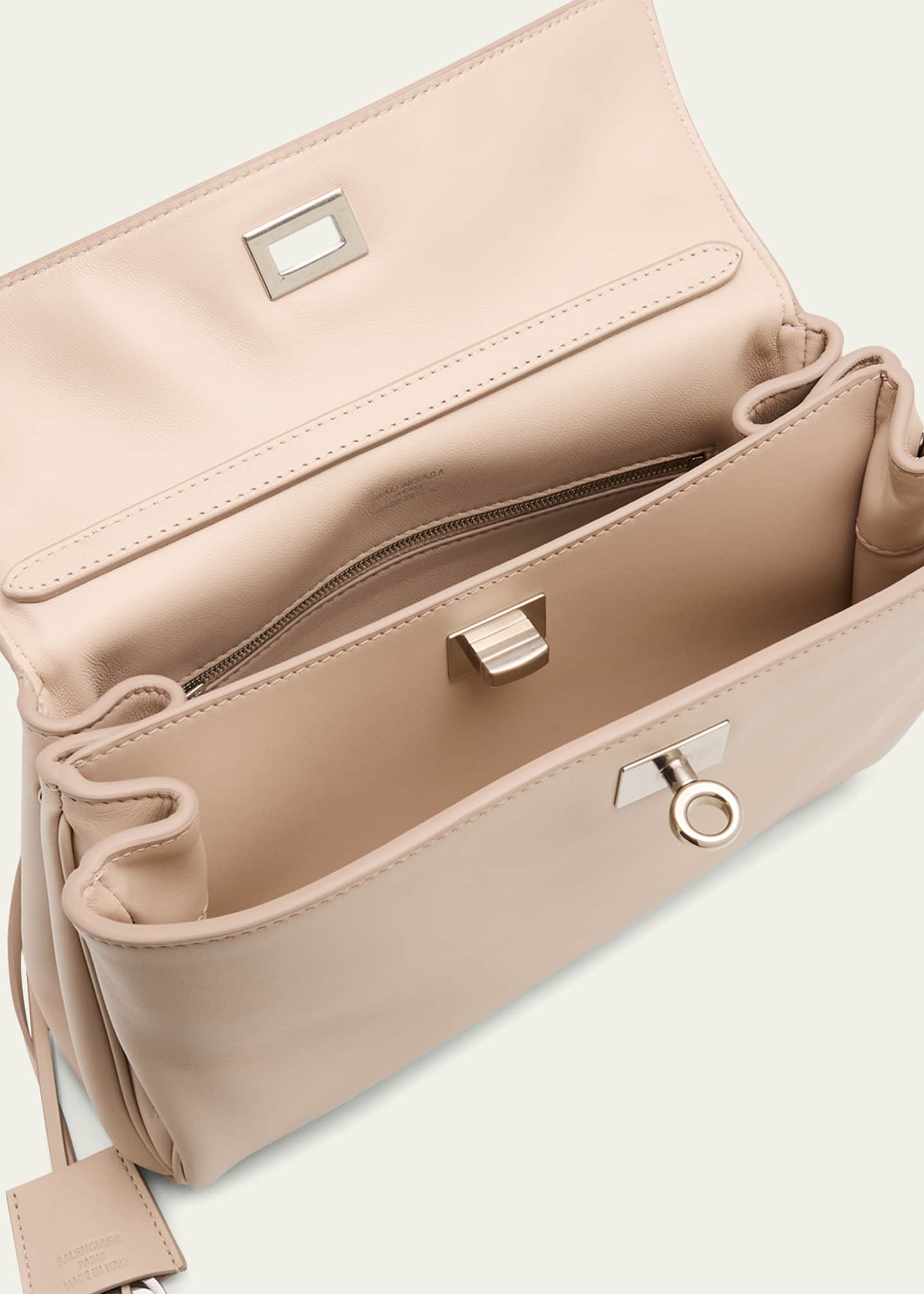 Balenciaga Rodeo Small Calfskin Top-Handle Bag - Bergdorf Goodman