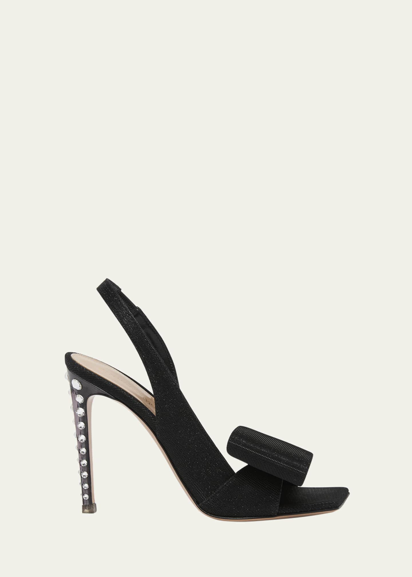 Flash Bow Slingback Sandals