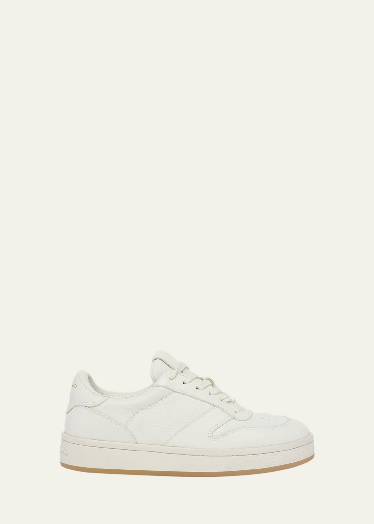Gianvito Rossi Slam Leather Low-Top Sneakers - Bergdorf Goodman