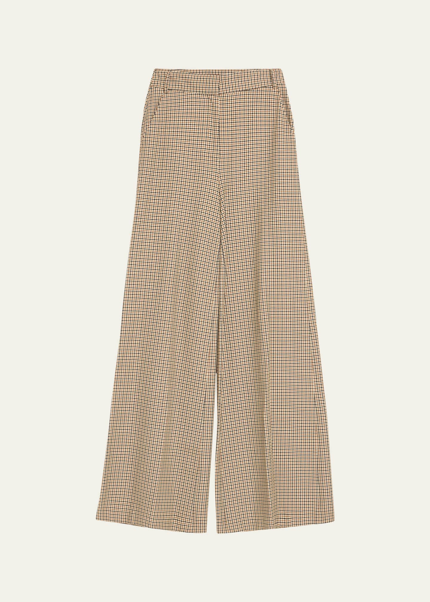 Solara Pleated Wide Leg Trousers - TOCCIN main image 1