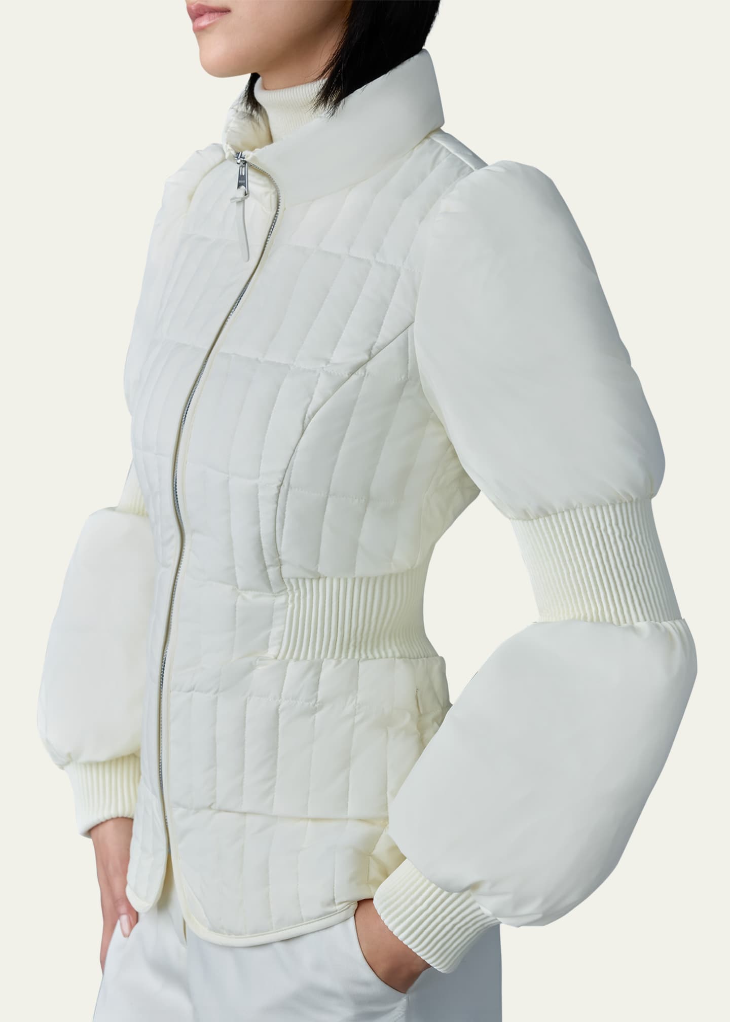 Mackage Felicia Puffer Jacket with Accentuated Sleeves