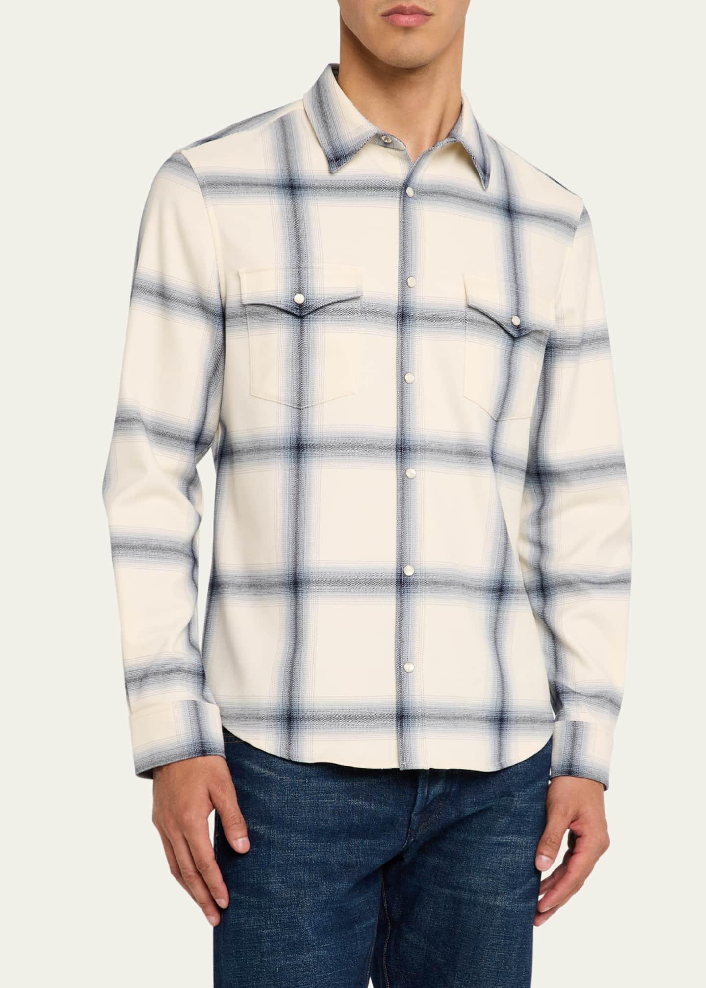 monfrere Men's Eastwood Plaid Sport Shirt Image 3 of 4