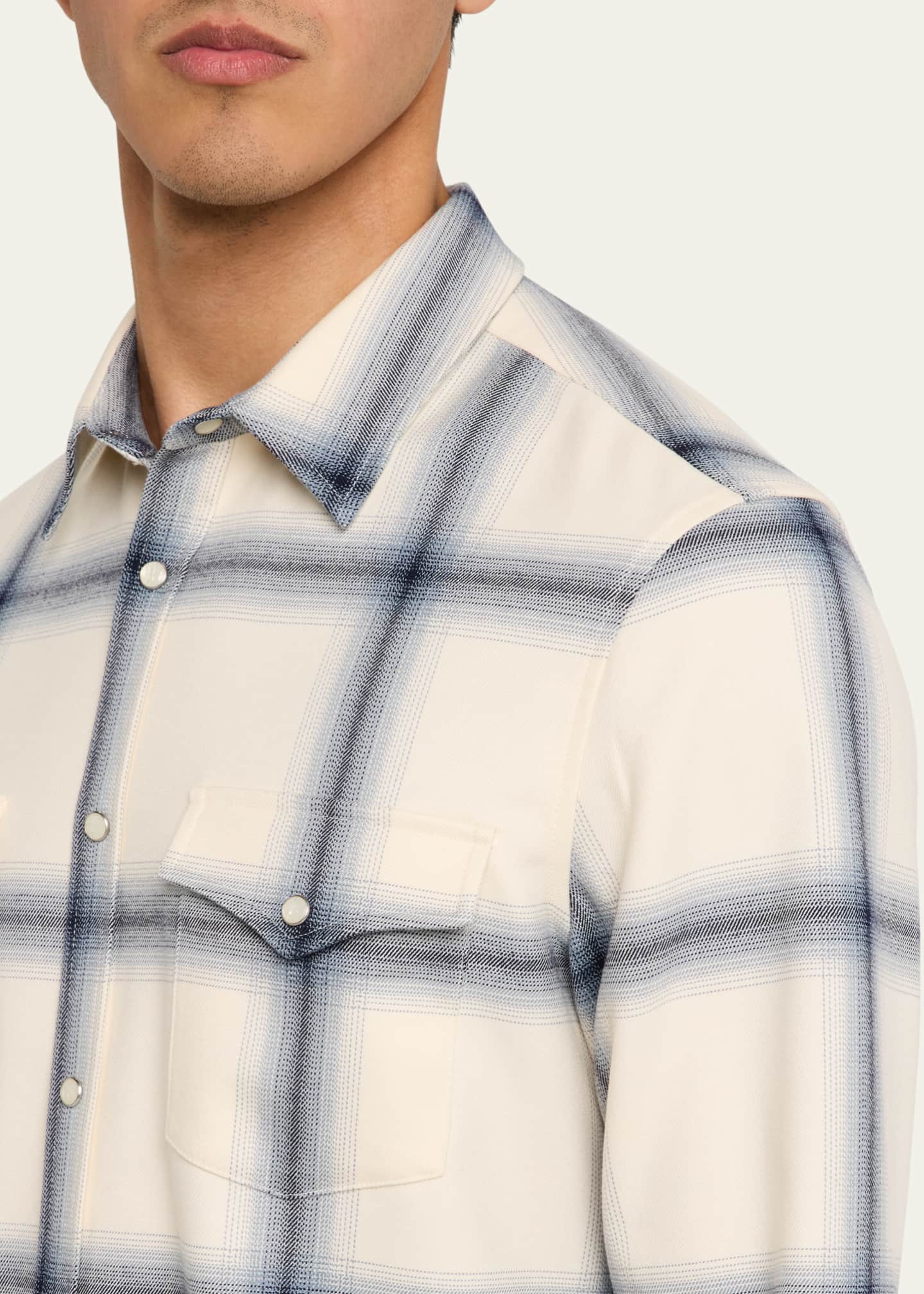 monfrere Men's Eastwood Plaid Sport Shirt Image 4 of 4