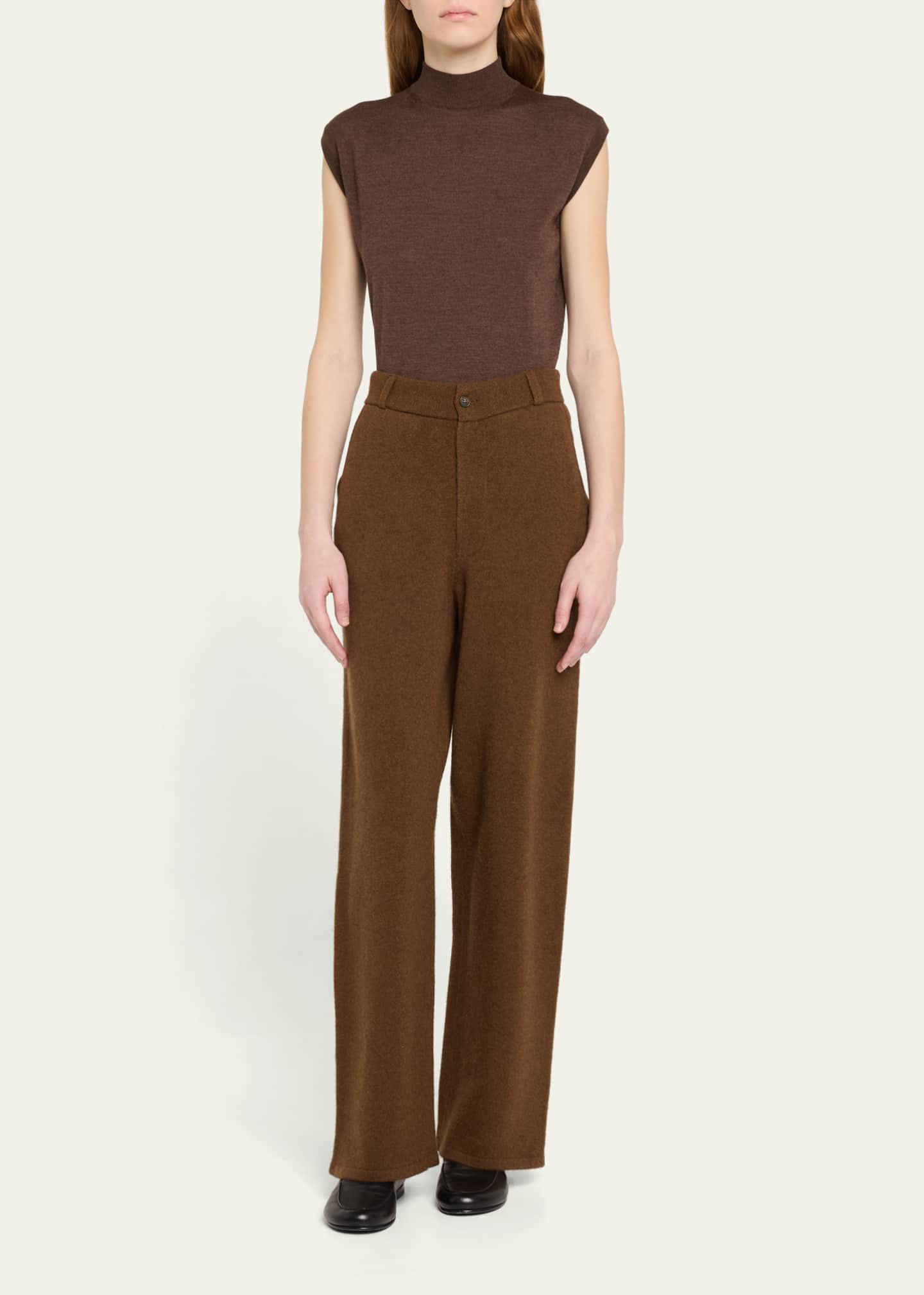 Guest in Residence Tailored Cashmere-Blend Pants Image 2 of 5
