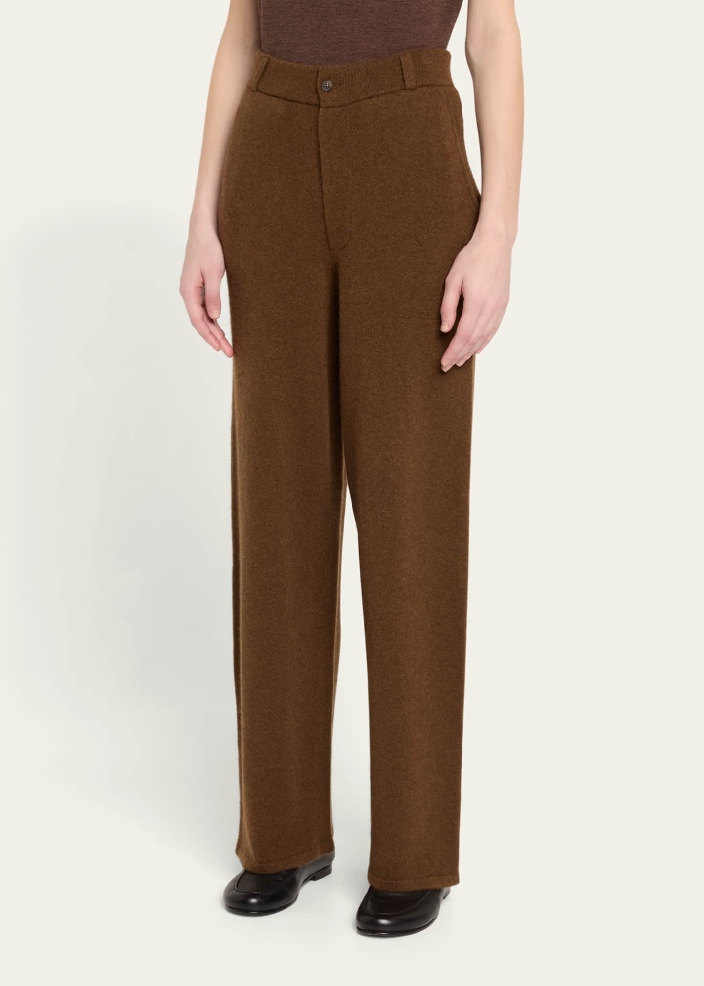 Guest in Residence Tailored Cashmere-Blend Pants Image 4 of 5