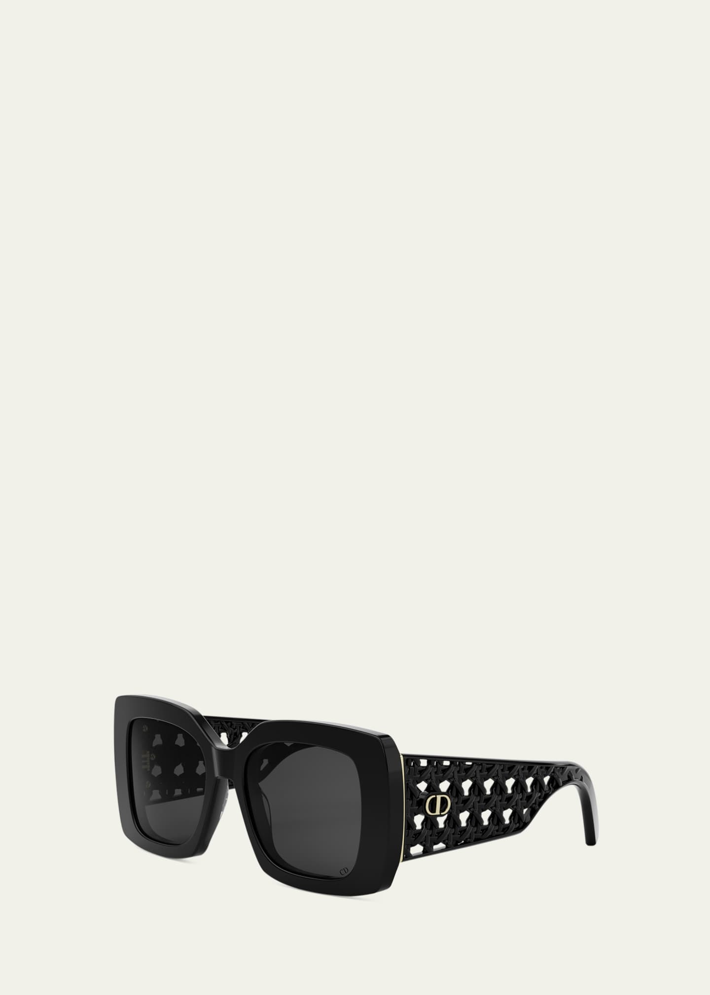 DIOR VeryDior S1I Openwork Acetate Square Sunglasses - Bergdorf