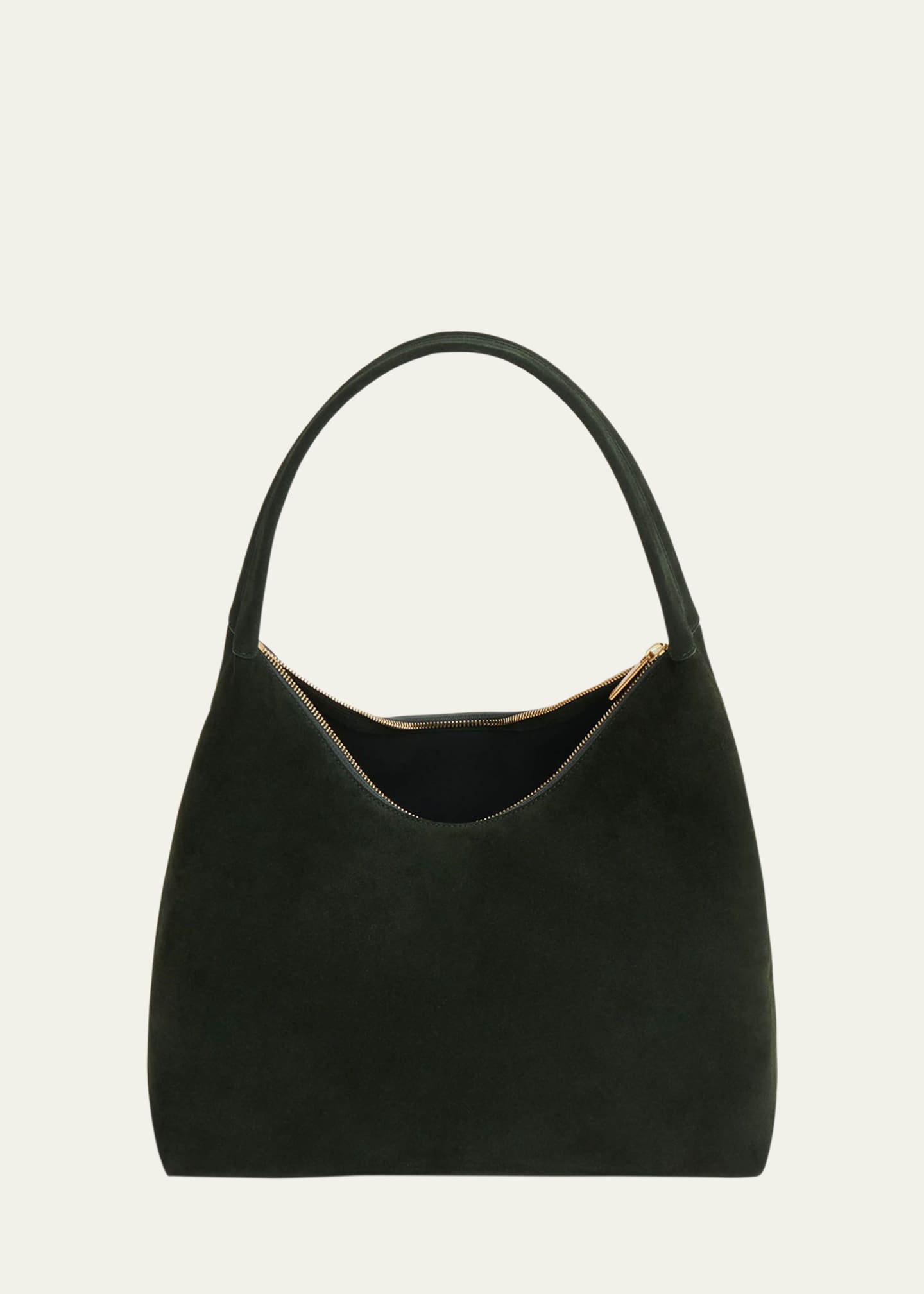 Mansur Gavriel Candy Zip Suede Shoulder Bag Image 3 of 3